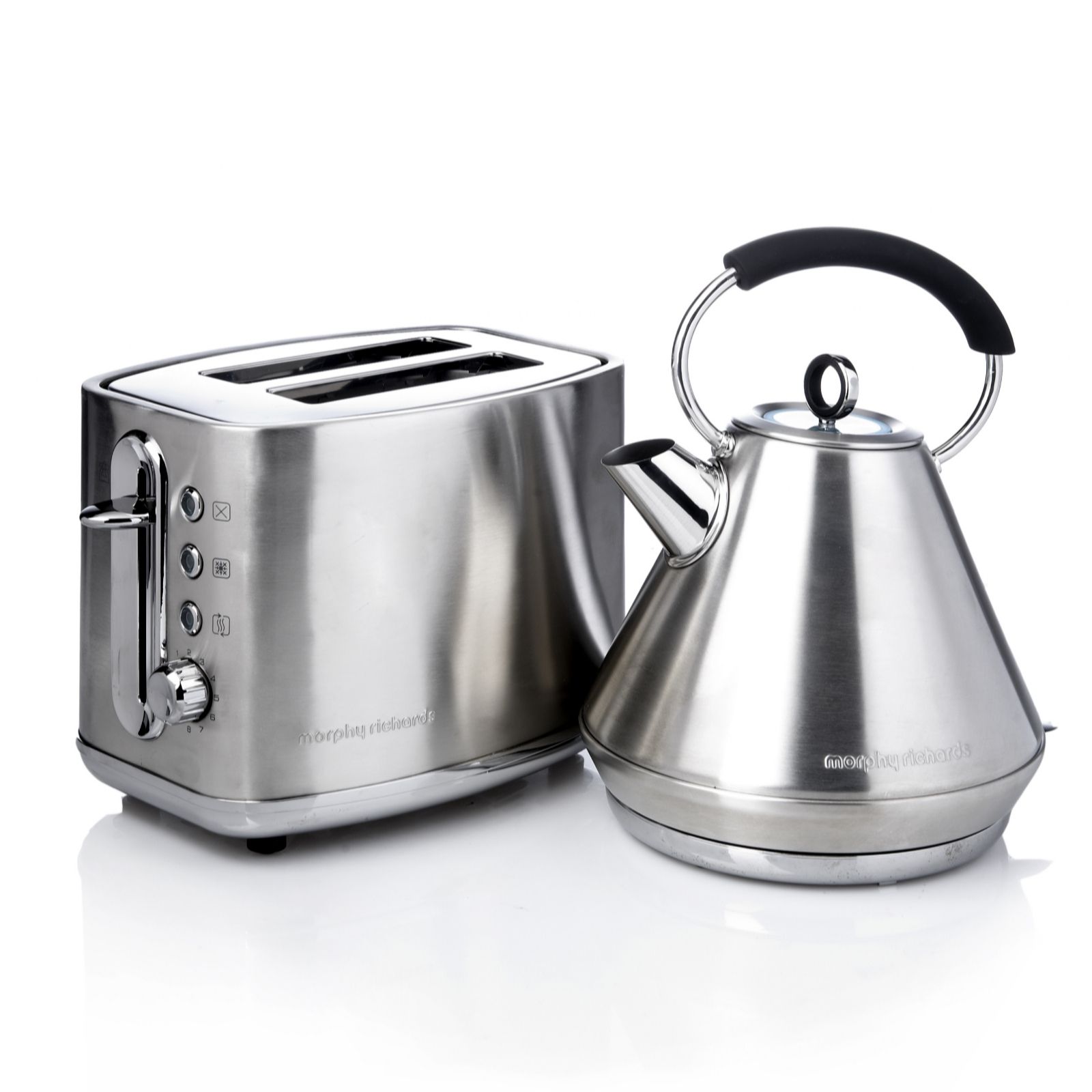 morphy richards kettle toaster and microwave set