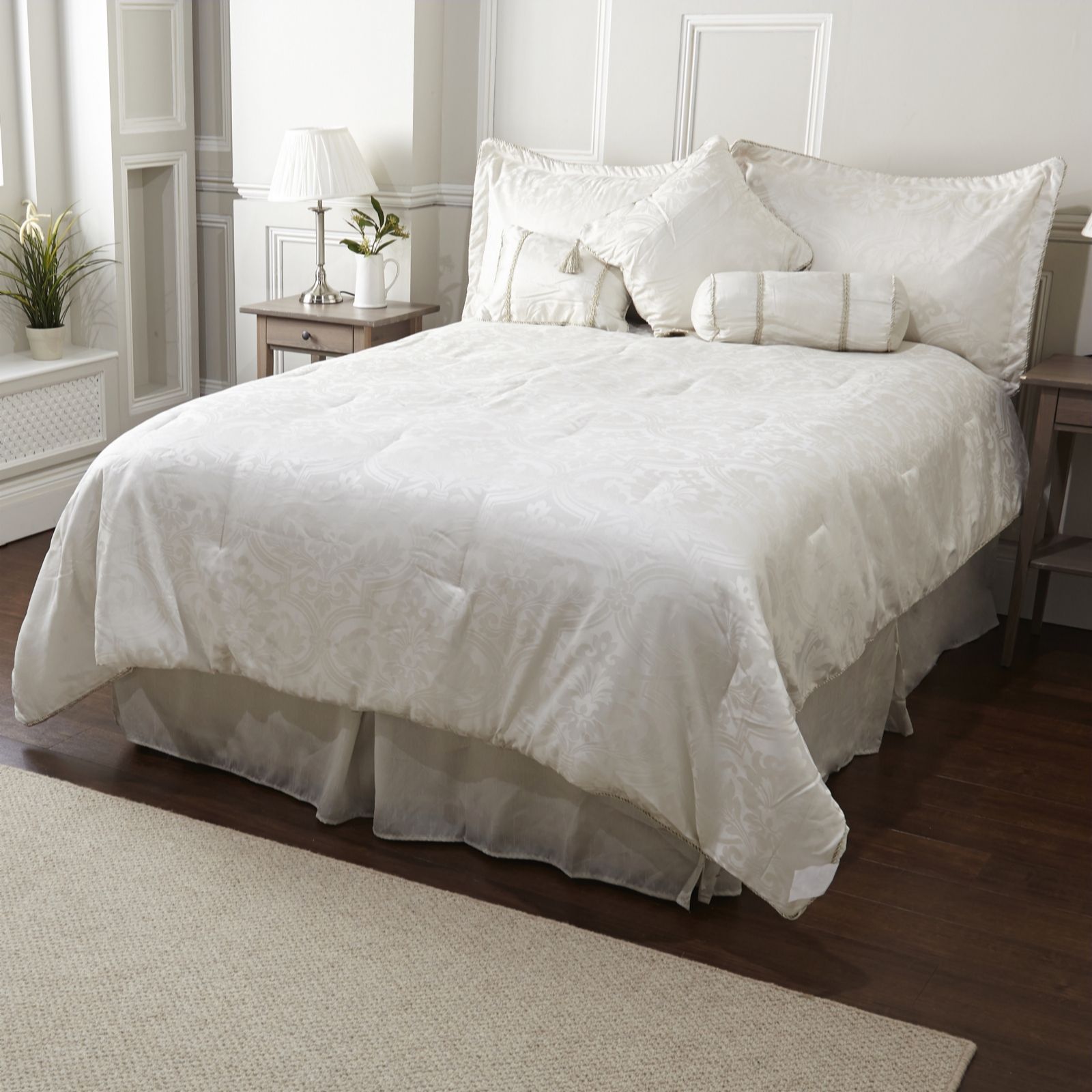 Mayfair Manor Luciana 7pc Comforter Set Page 1 Qvc Uk