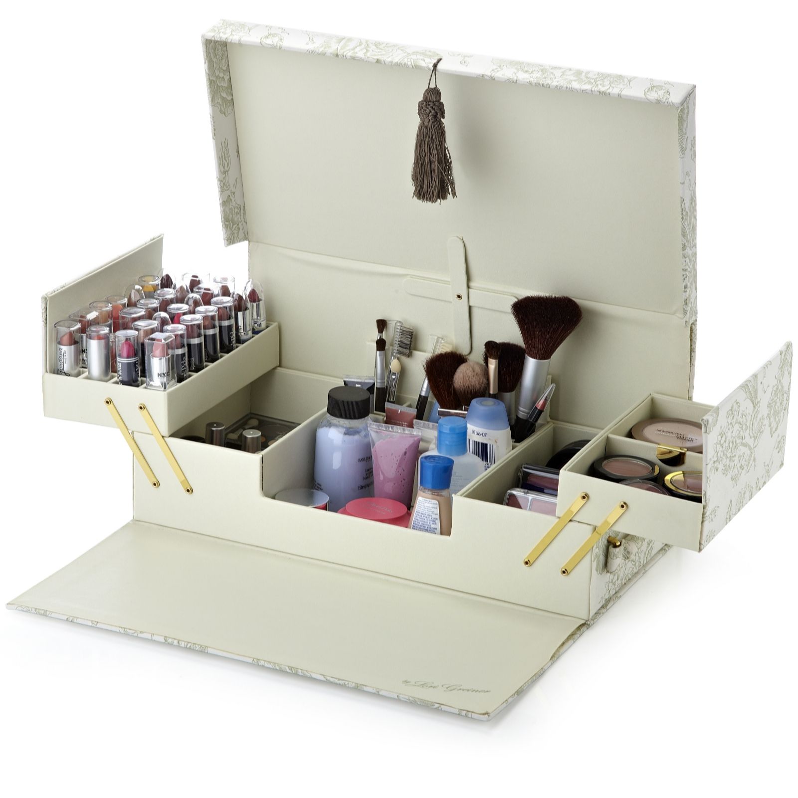 Portable Cosmetic Organiser by Lori Greiner QVC UK