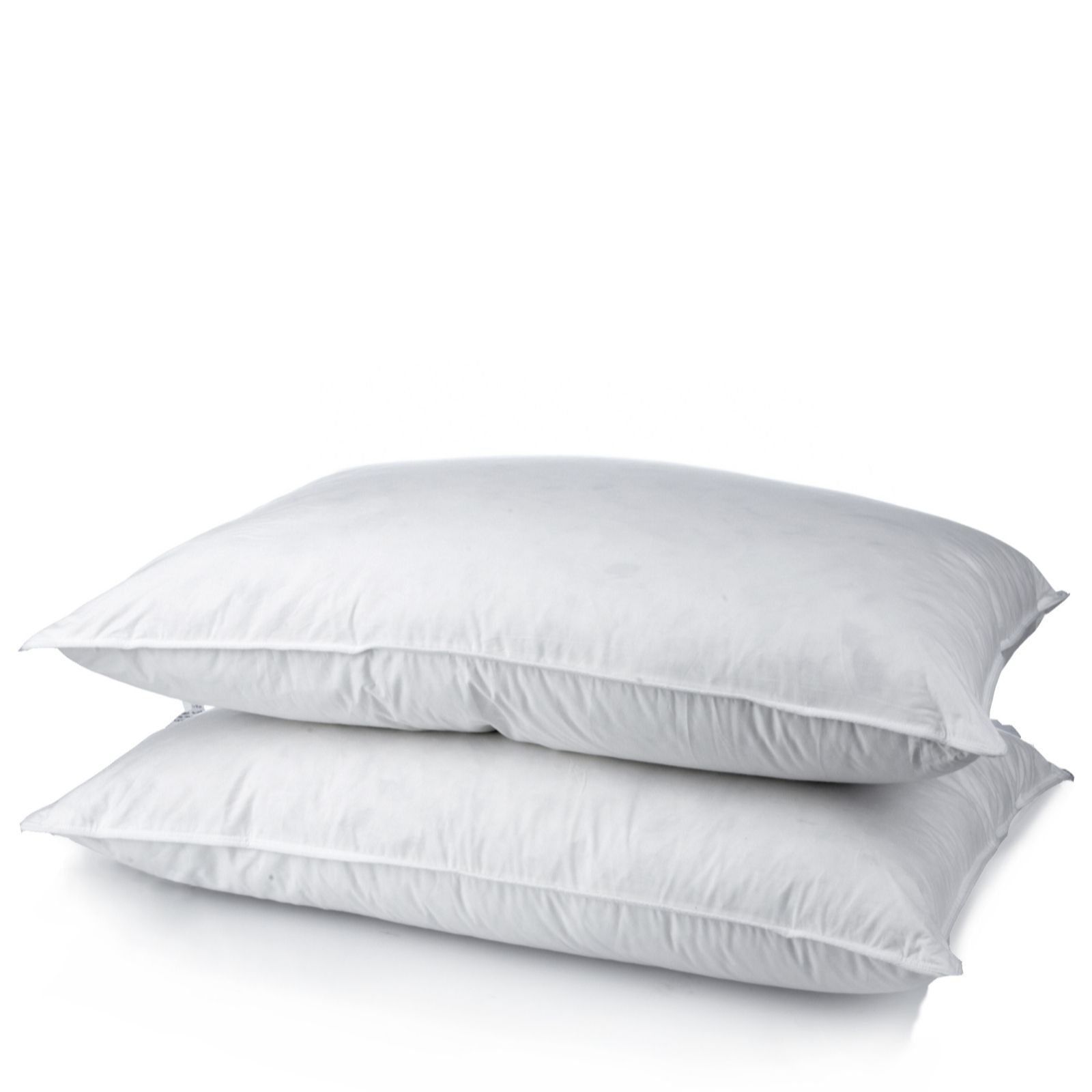 Northern Nights Set of 2 Firm Support Down Side Up Pillows - QVC UK