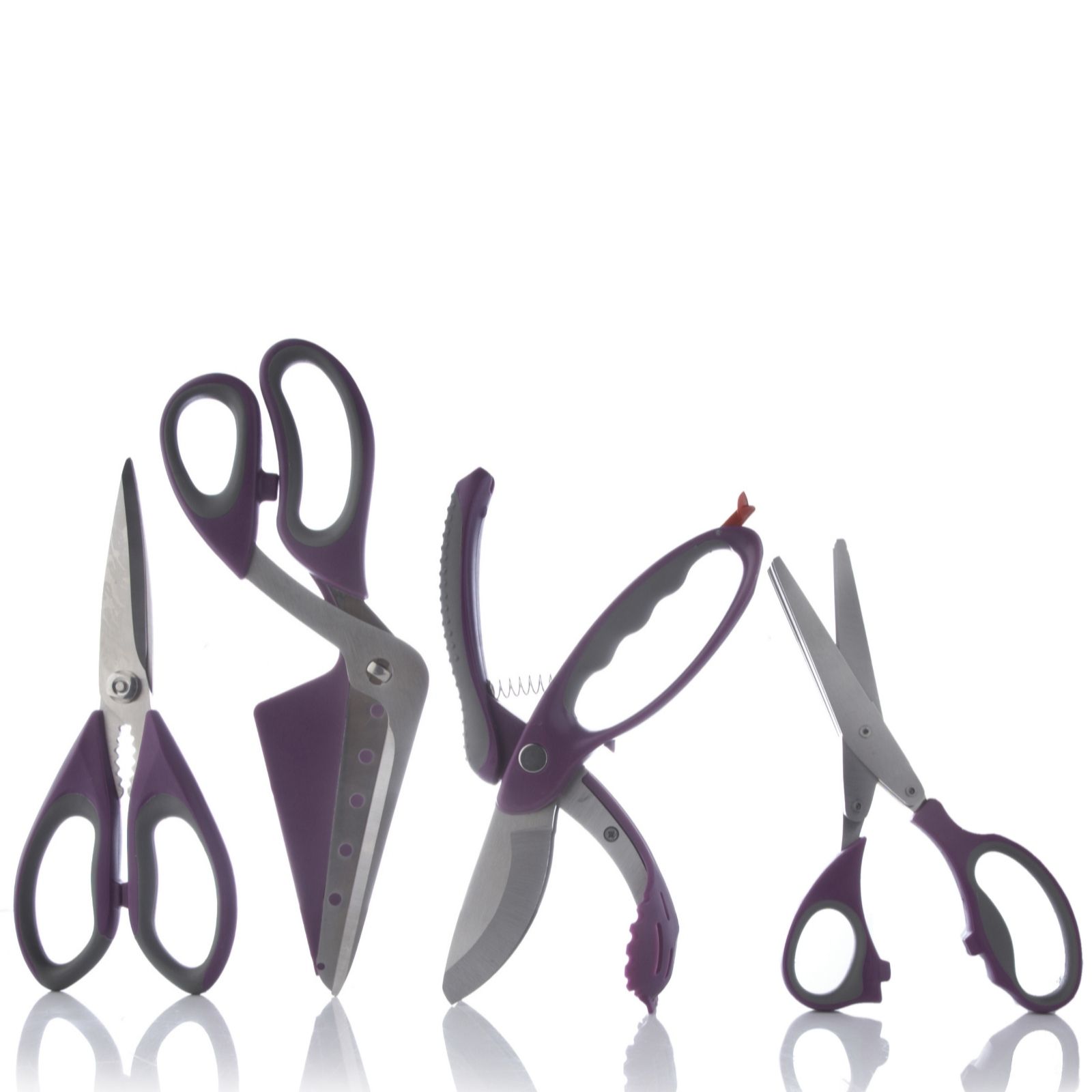 Prepology 4 Piece Ultimate Kitchen Scissor Set Page 1 QVC UK