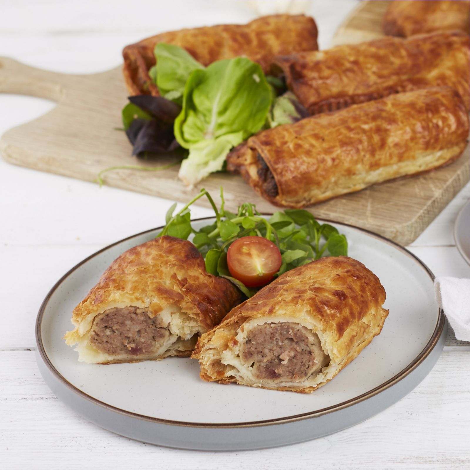 The Real Pie Company 12 Piece Pasty & Sausage Roll Variety Pack QVC UK