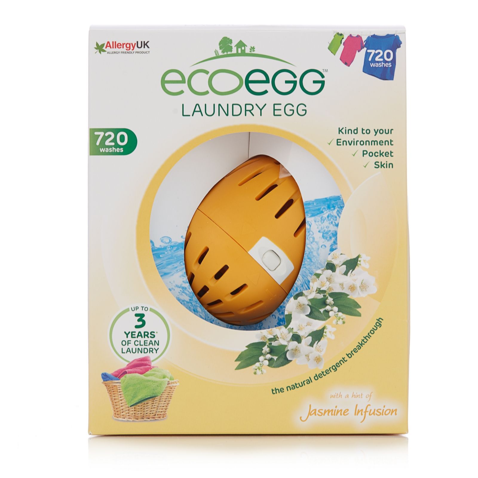 Ecoegg 720 Washes Laundry Egg - QVC UK