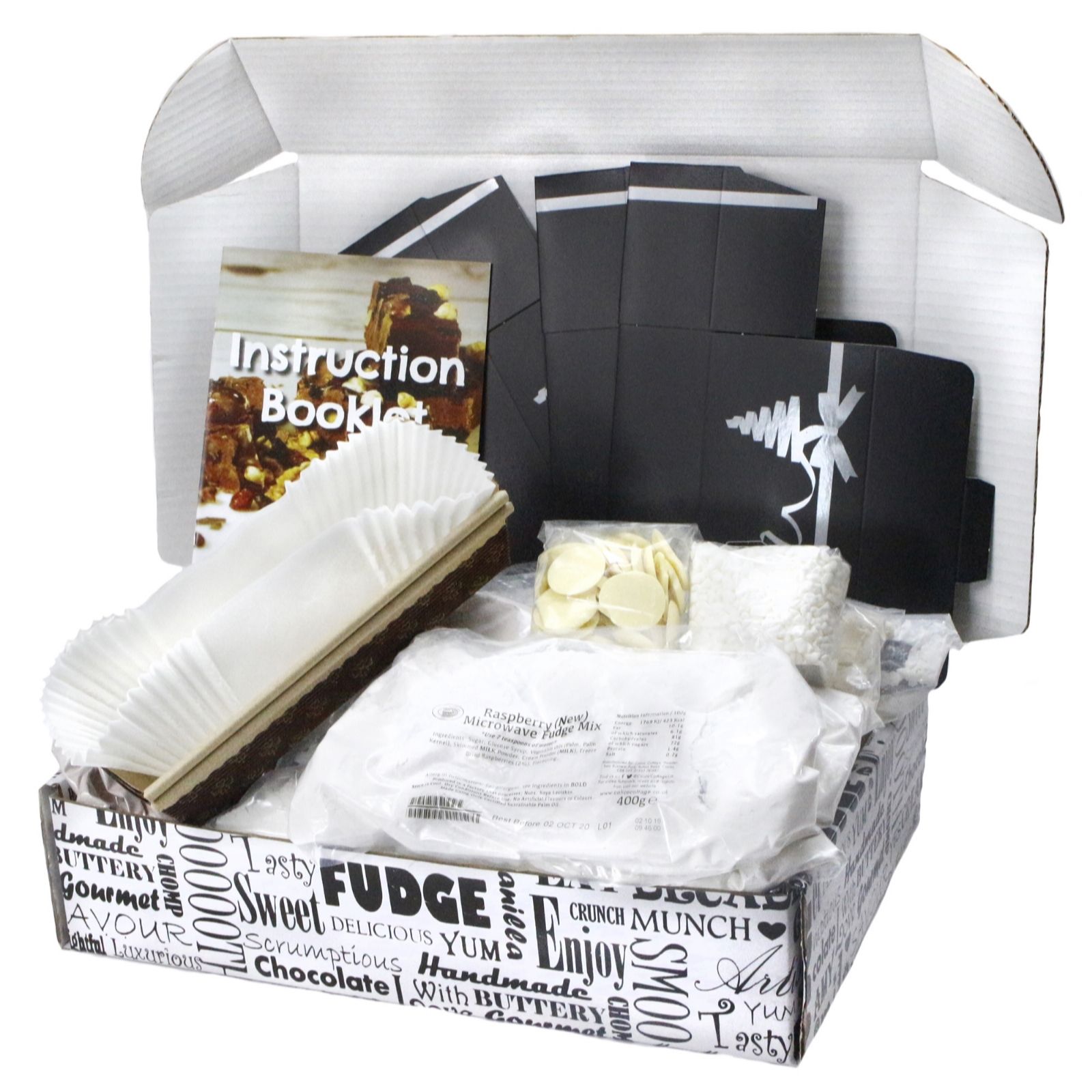 Calico Cottage 6 Piece Make Your Own Christmas Fudge Mix QVC UK