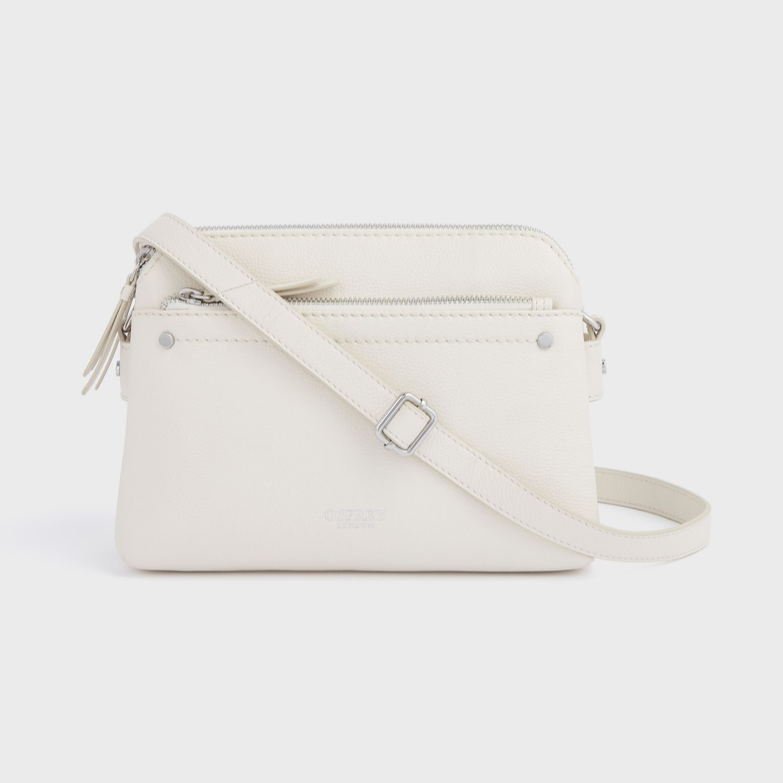 Osprey London Croft Multi Strap Leather Crossbody Bag