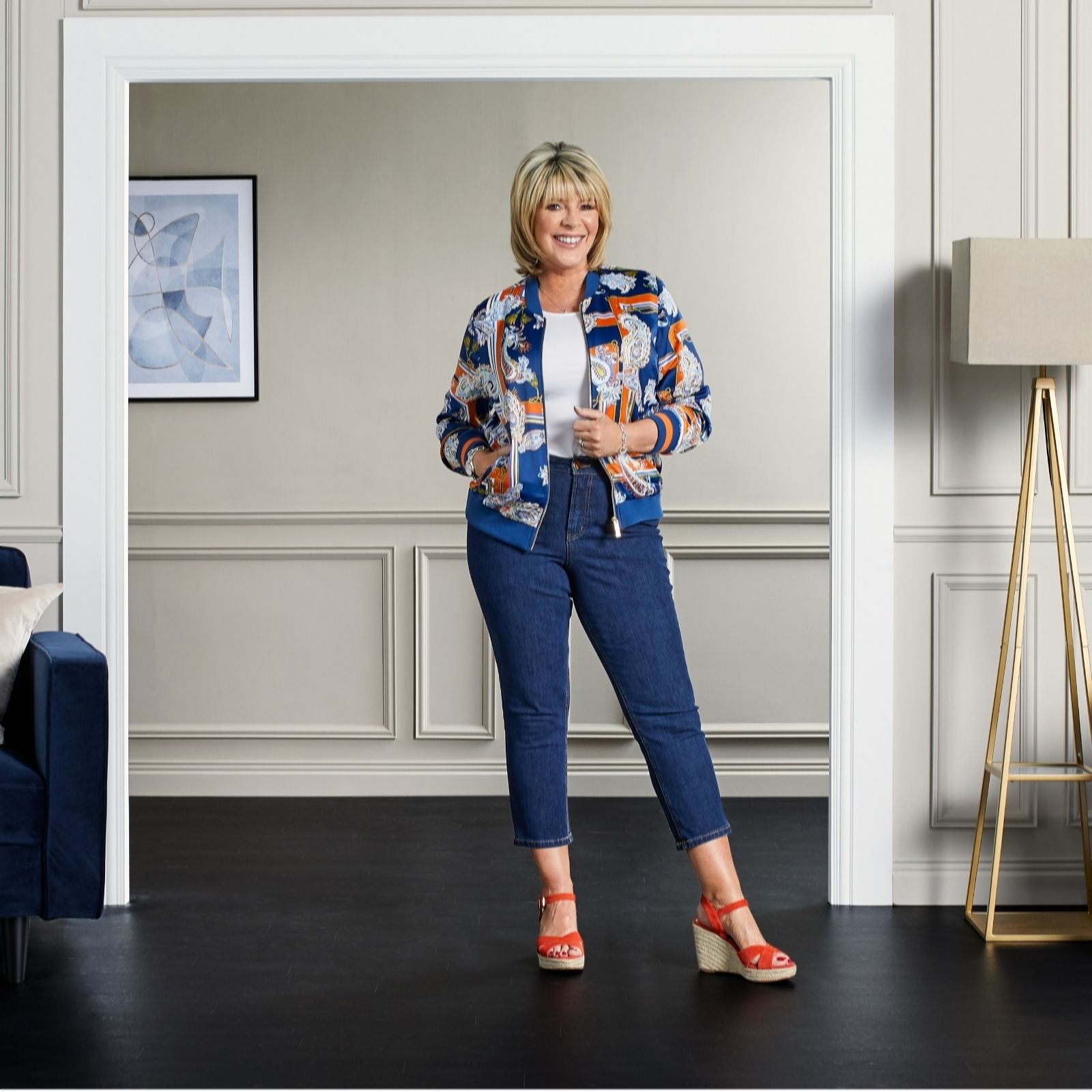 Ruth Langsford Crop Jean Petite