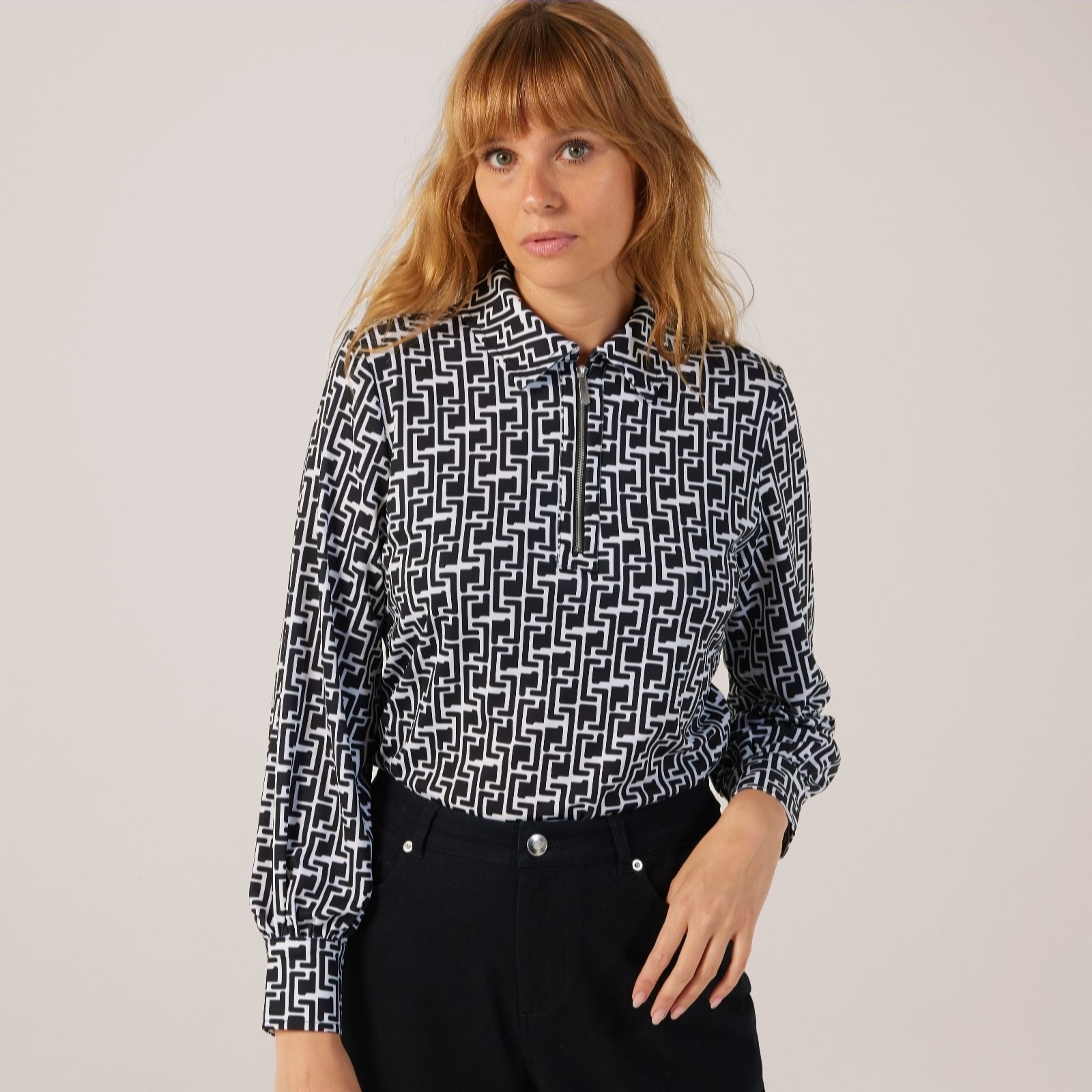 Ruth Langsford Zip placket blouse