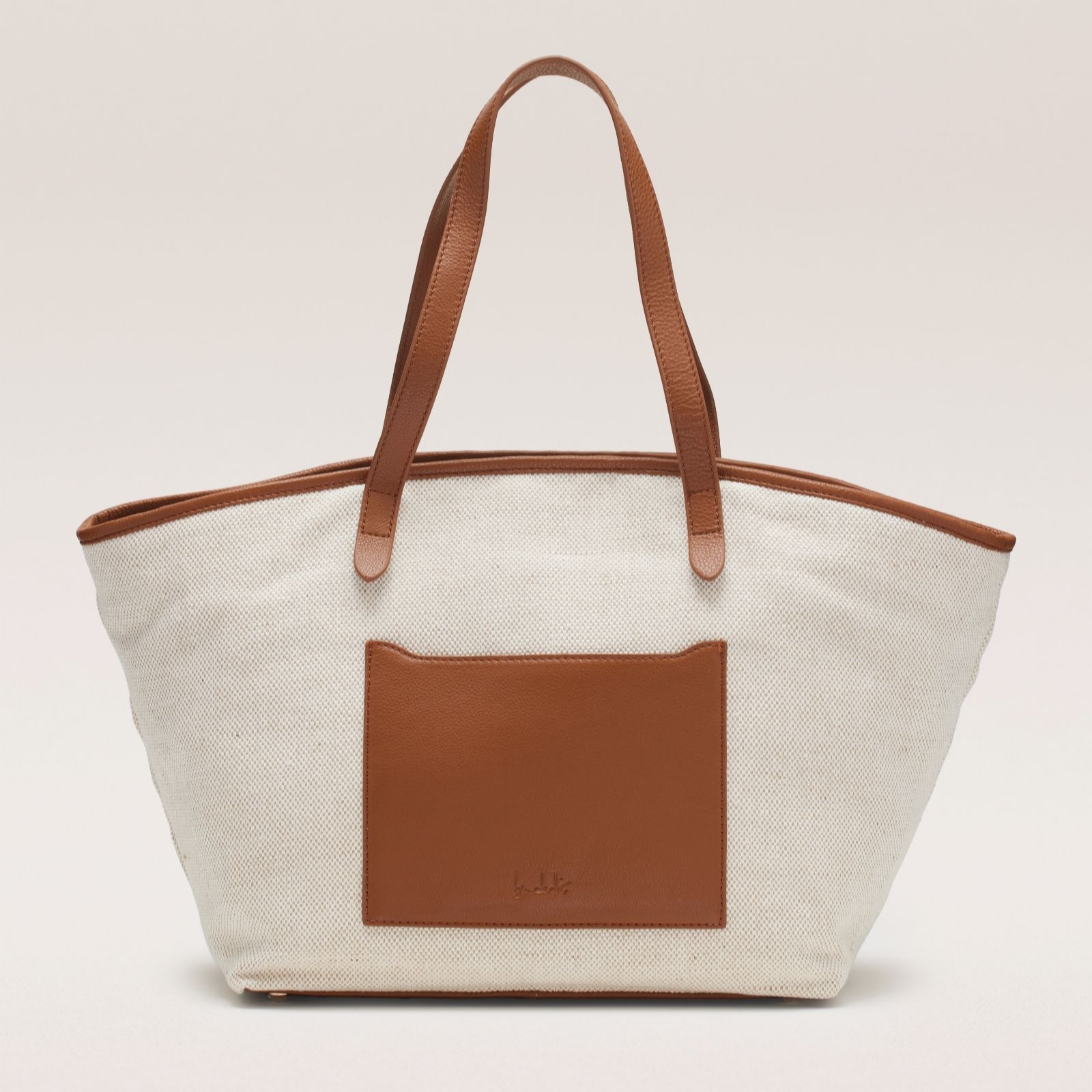 Ben de Lisi Marie Canvas & Leather Tote