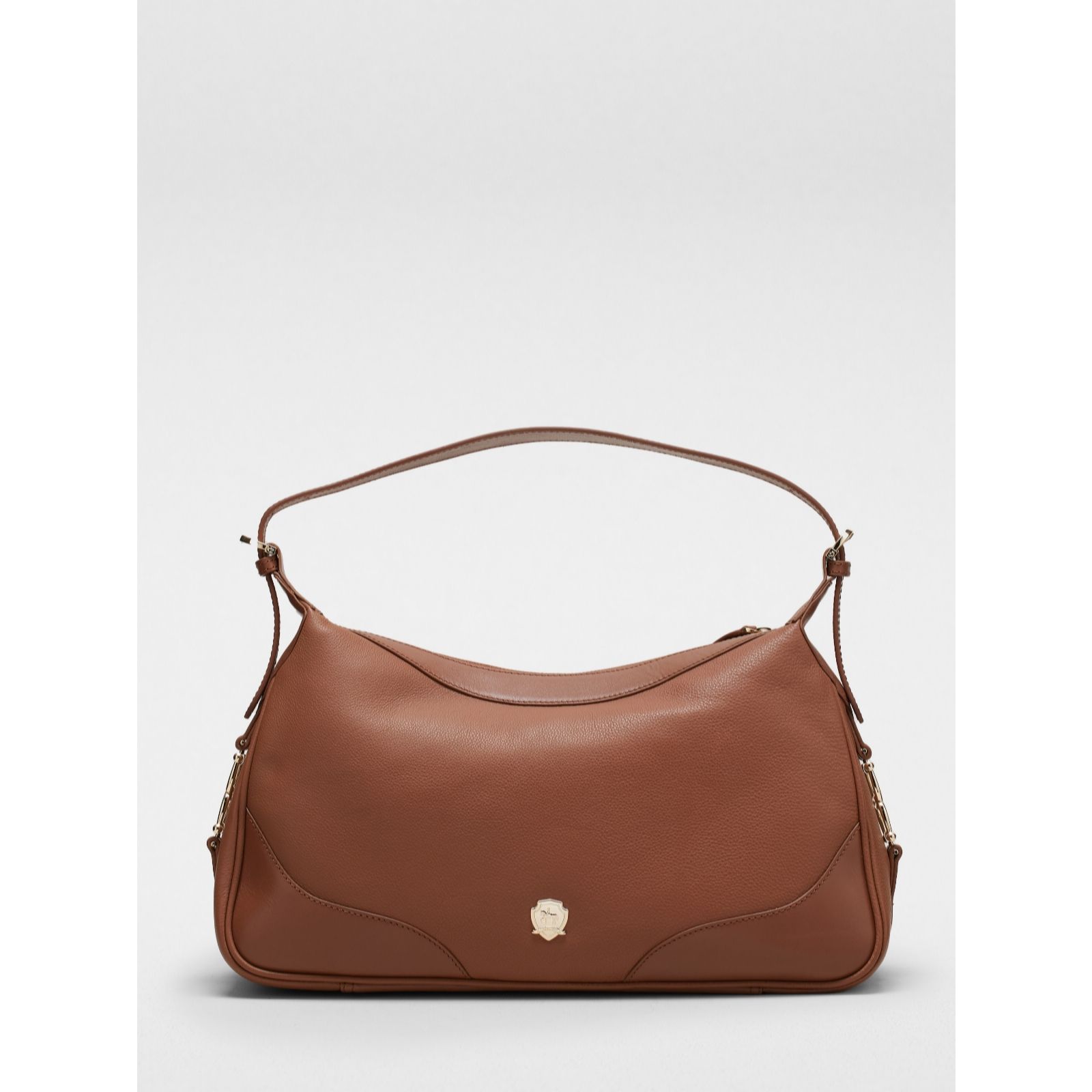 Paul Costelloe Snaffle Detail Leather Hobo Bag