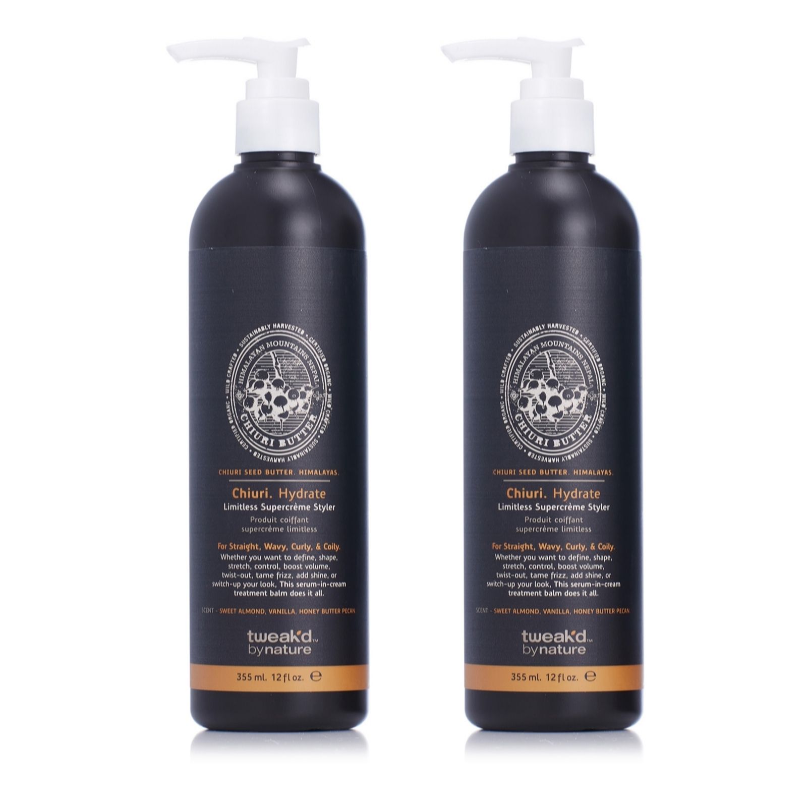 Tweak'd by Nature Supersize Chiuri Hydrate Limitless Styler 12oz Duo