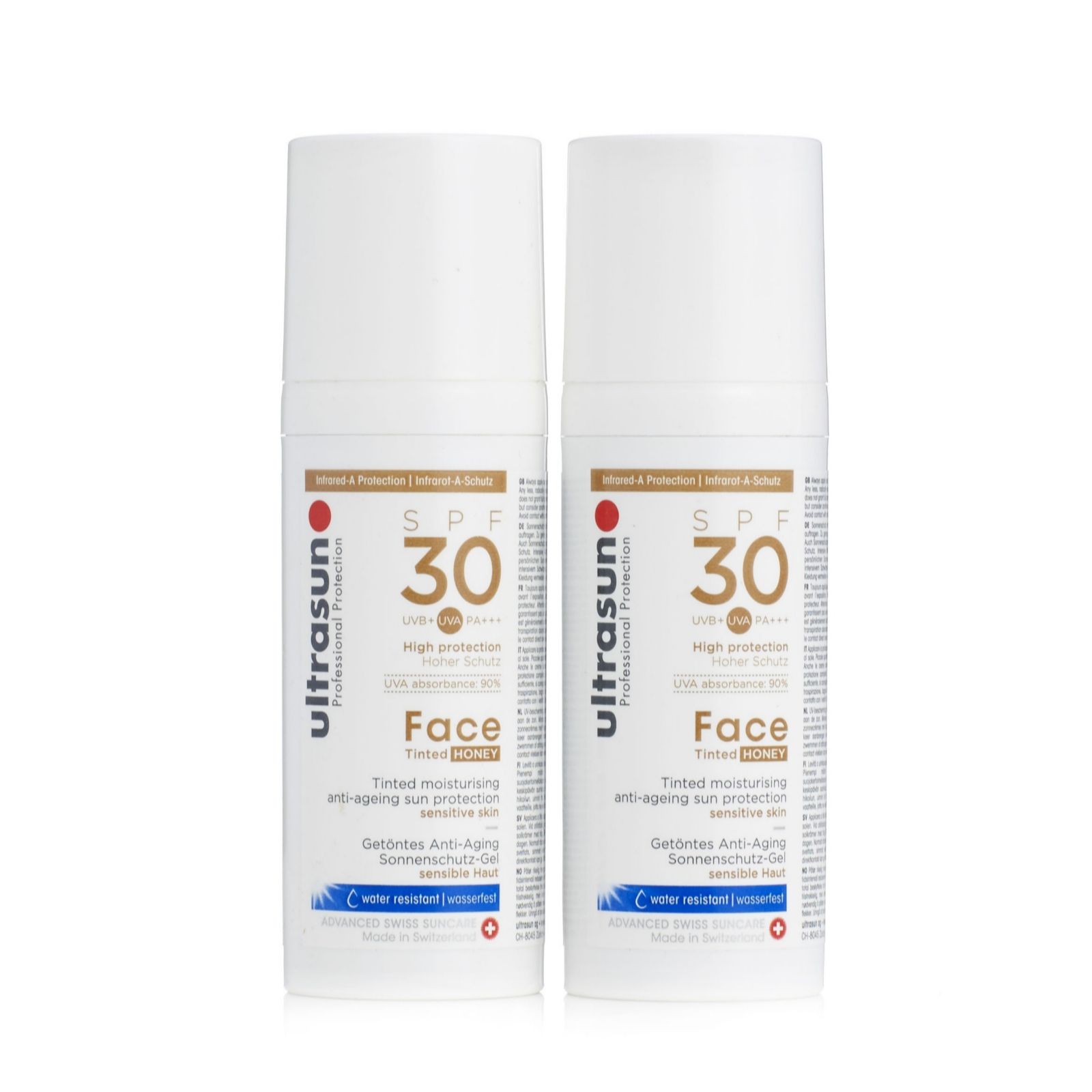 Ultrasun Sun Protection Tinted Face SPF 30 50ml Duo