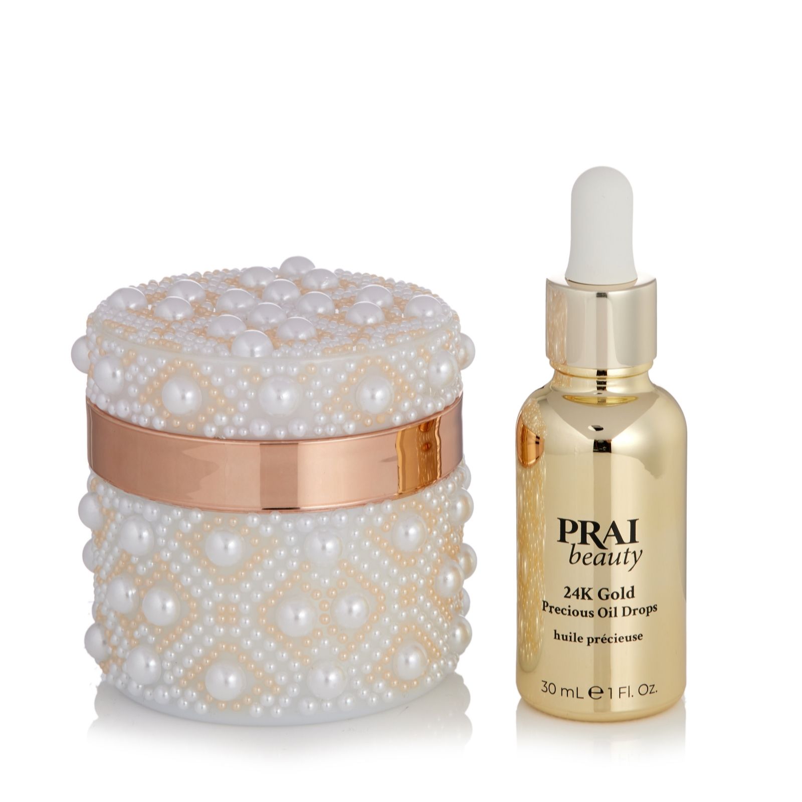 Prai Ageless 100ml Throat & Decolletage Gold with 24k Gold Oil Drops