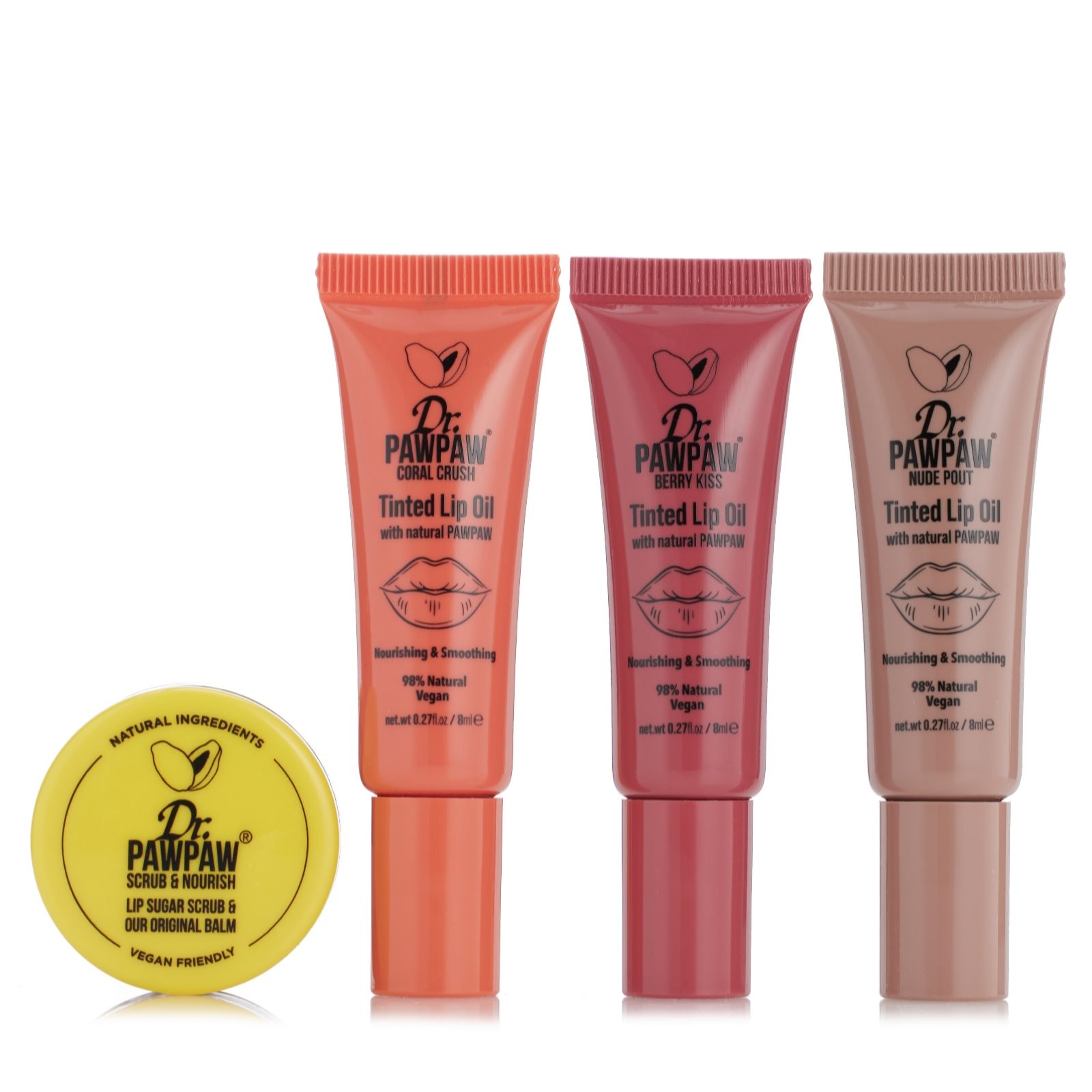 Dr.PAWPAW Dr.PAWPAW Lip Scrub and Nourish Balm Duo 16g
