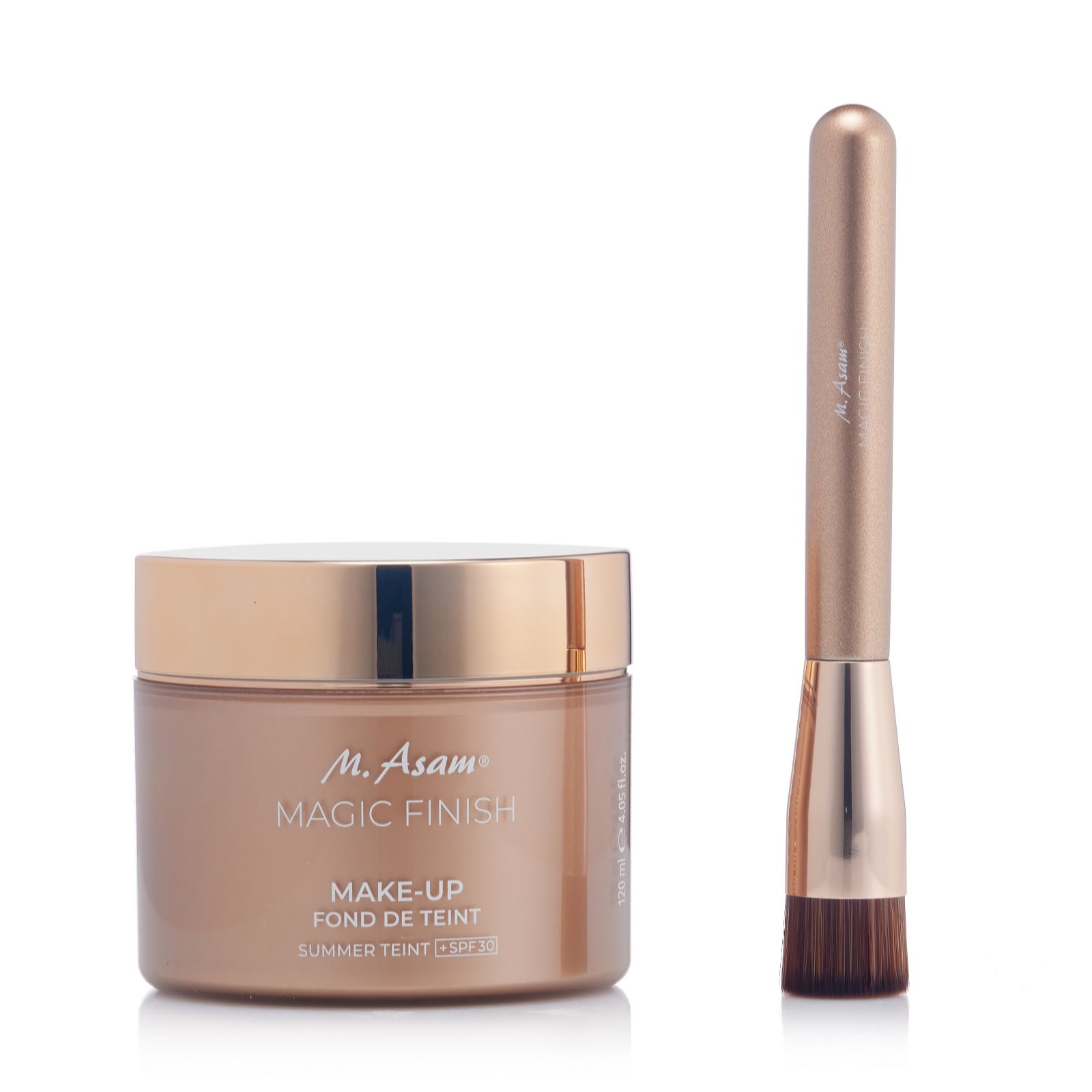 M. Asam Magic Finish Summer Teint SPF30 Megasize 120ml with Brush