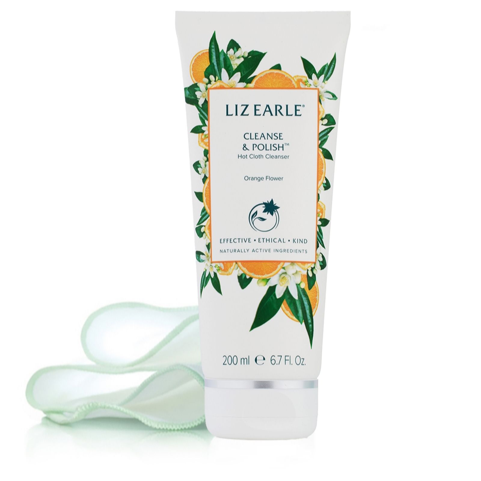 Liz Earle Orange Flower Cleanse & Polish Hot Cloth Cleanser