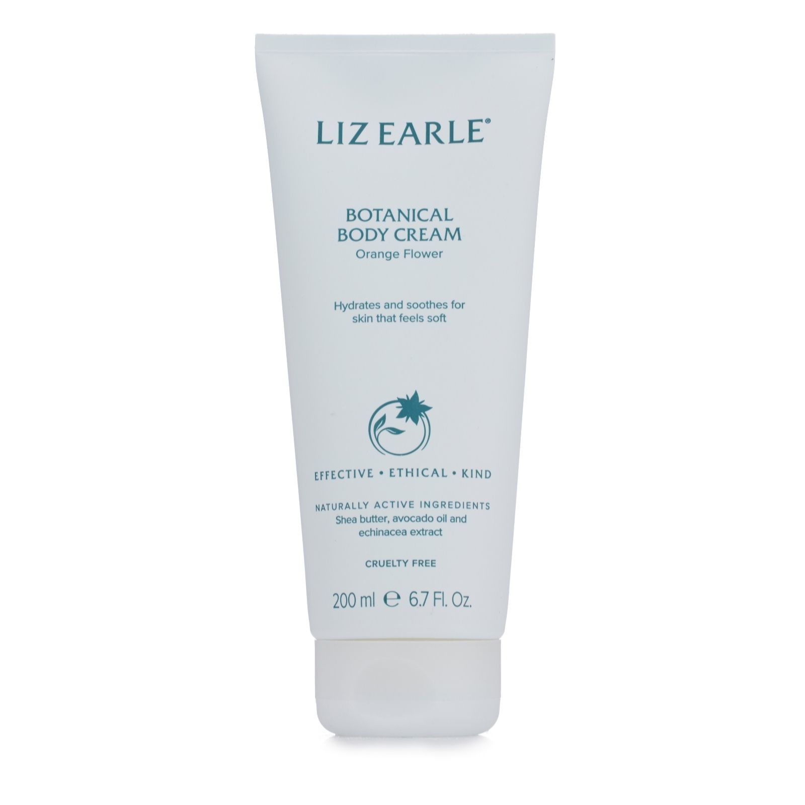 Liz Earle Orange/Cream Flower Botanical Body