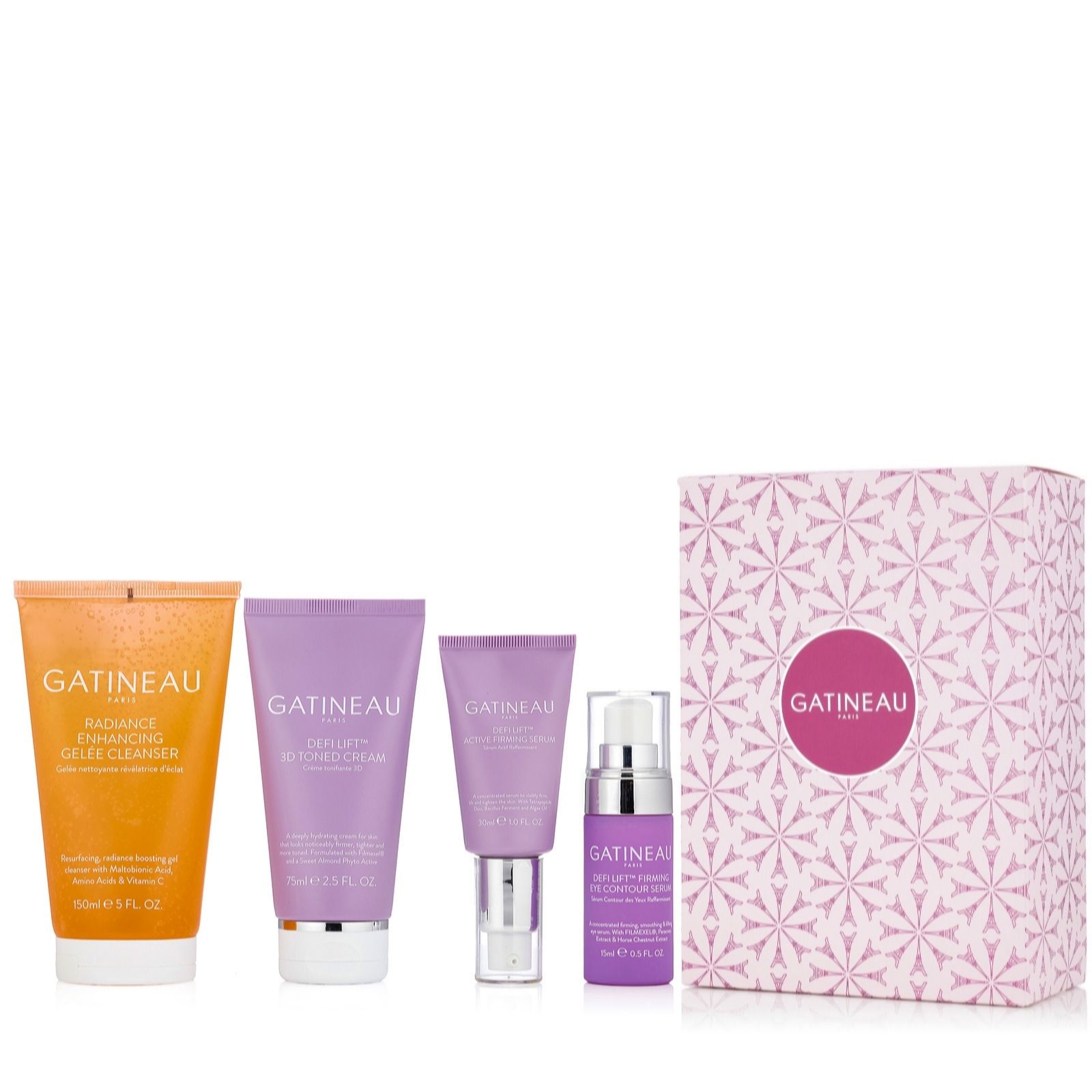 Gatineau Defi Lift Firm Active Firming 4 Piece Collection