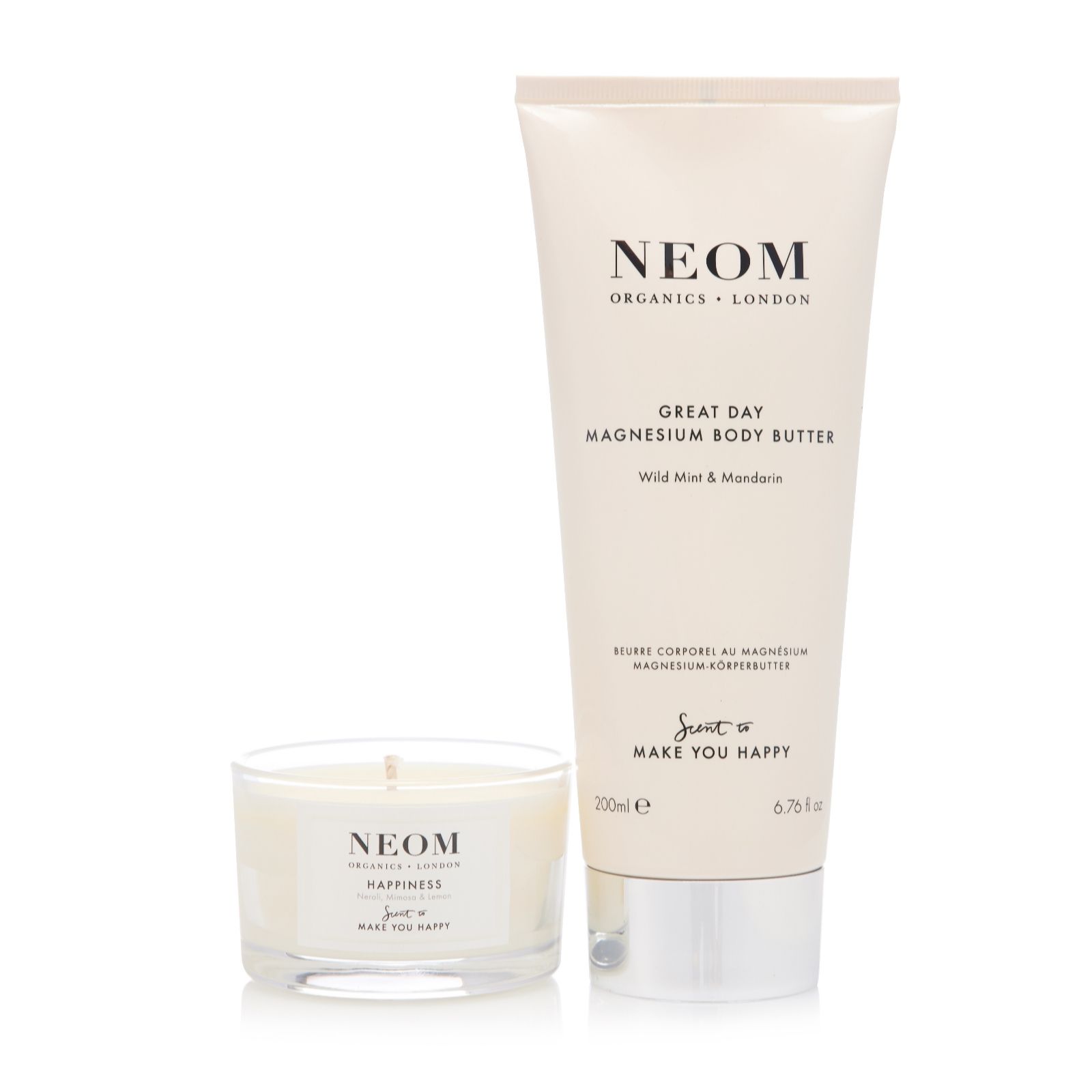 Neom Magesium Body Butter & Travel Candle Duo