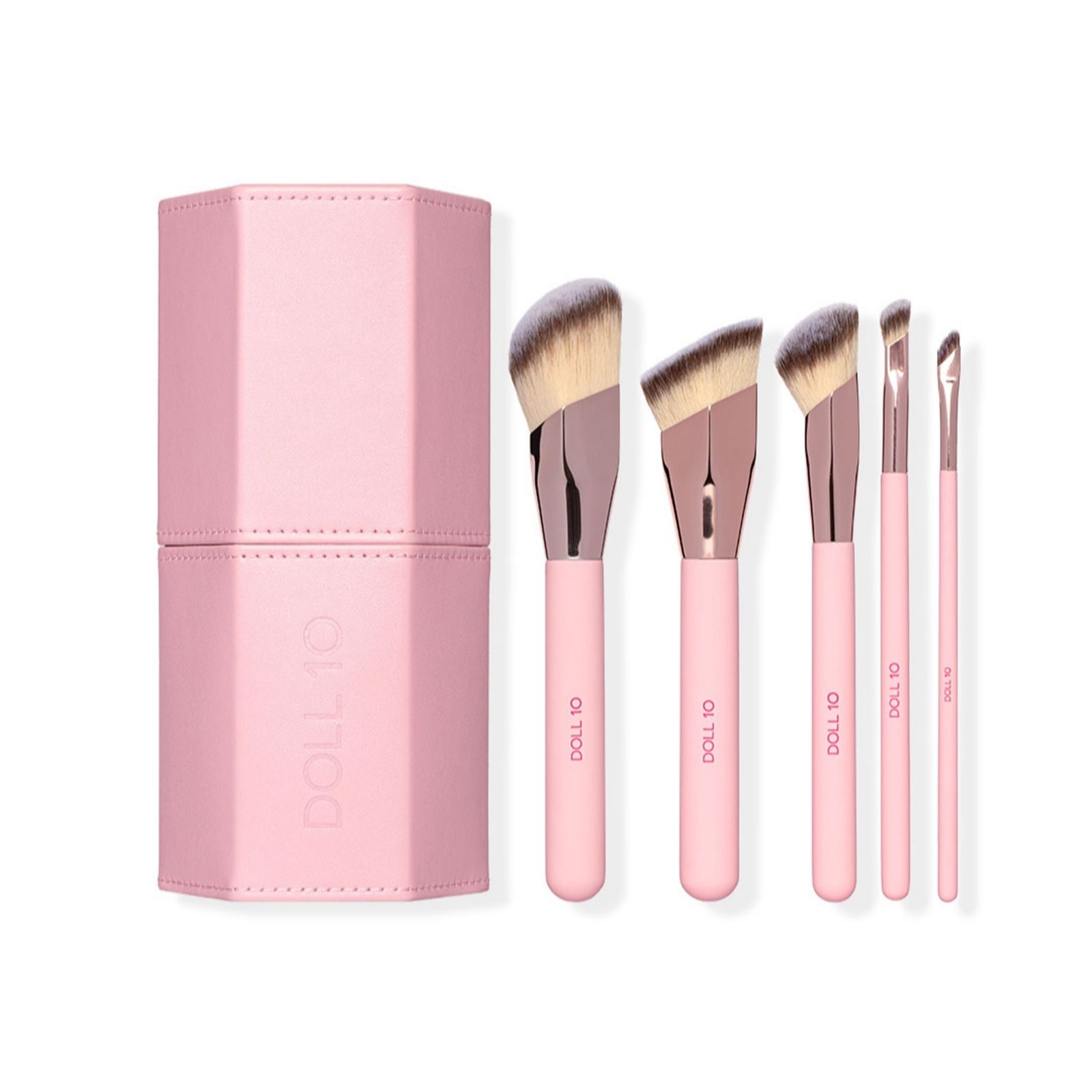 Doll 10 You Are Limitless 5 Piece Brush Set With Holder