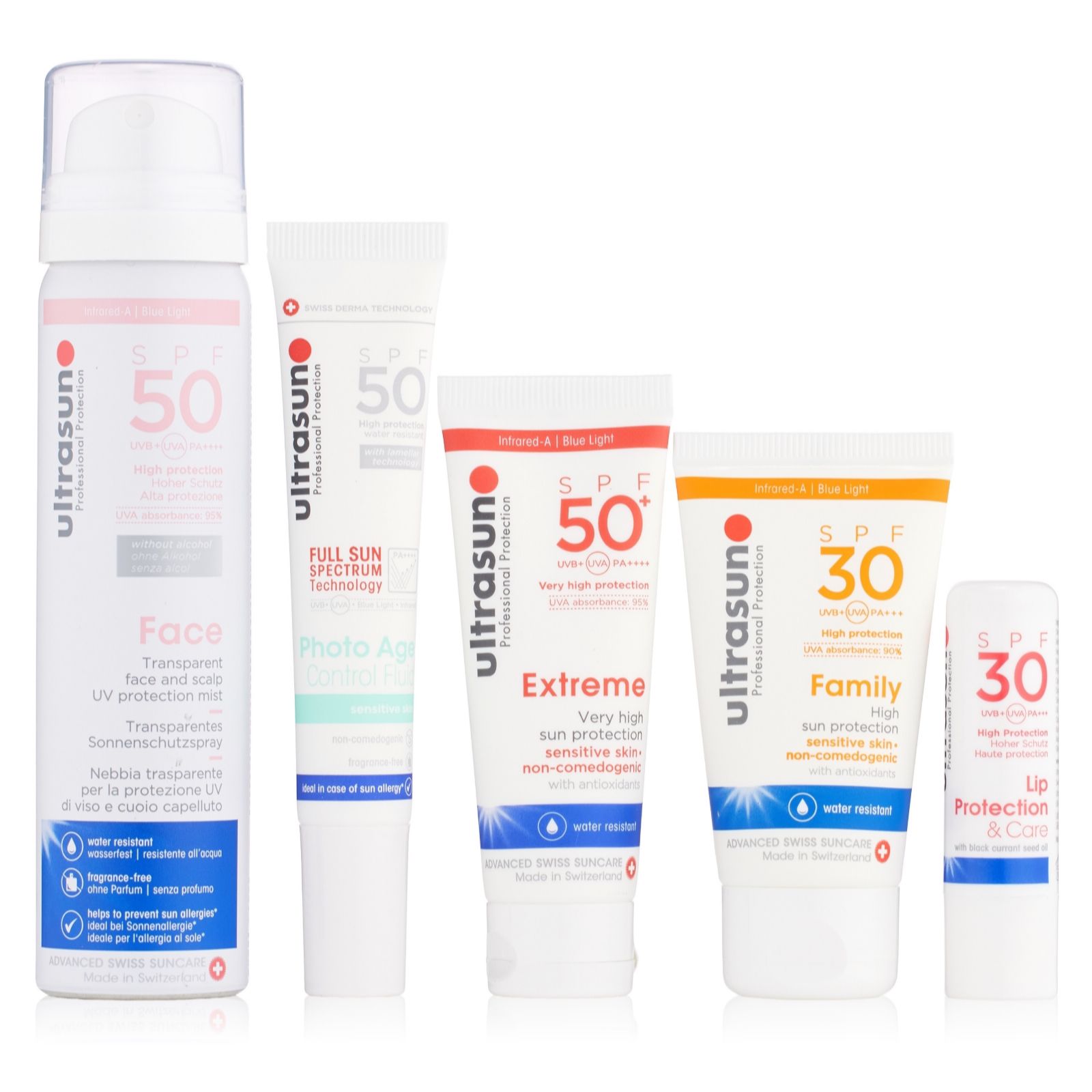 Ultrasun Sun Protection 5 Piece Discovery Set