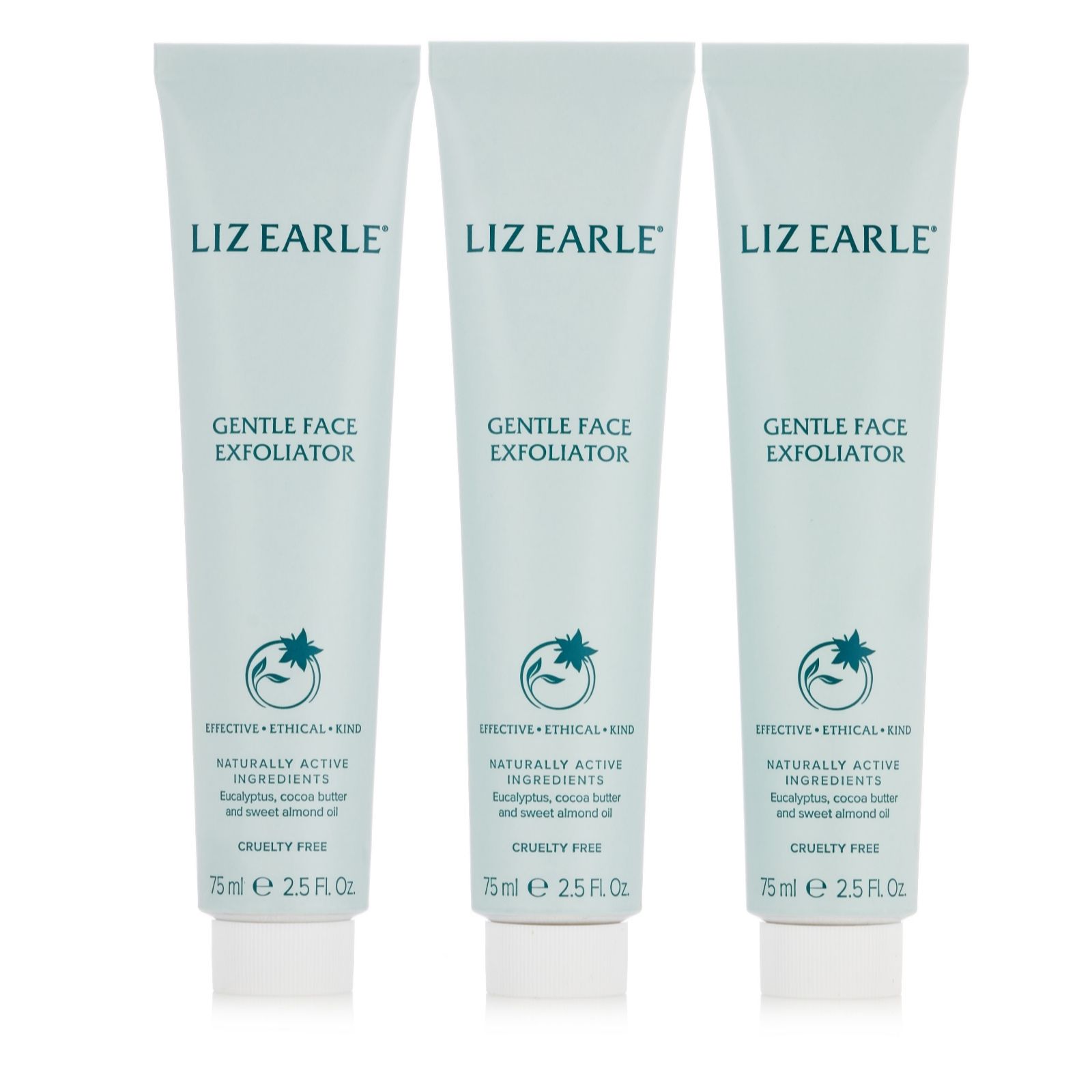 Liz Earle Gentle Face Exfoliator 75Ml Trio