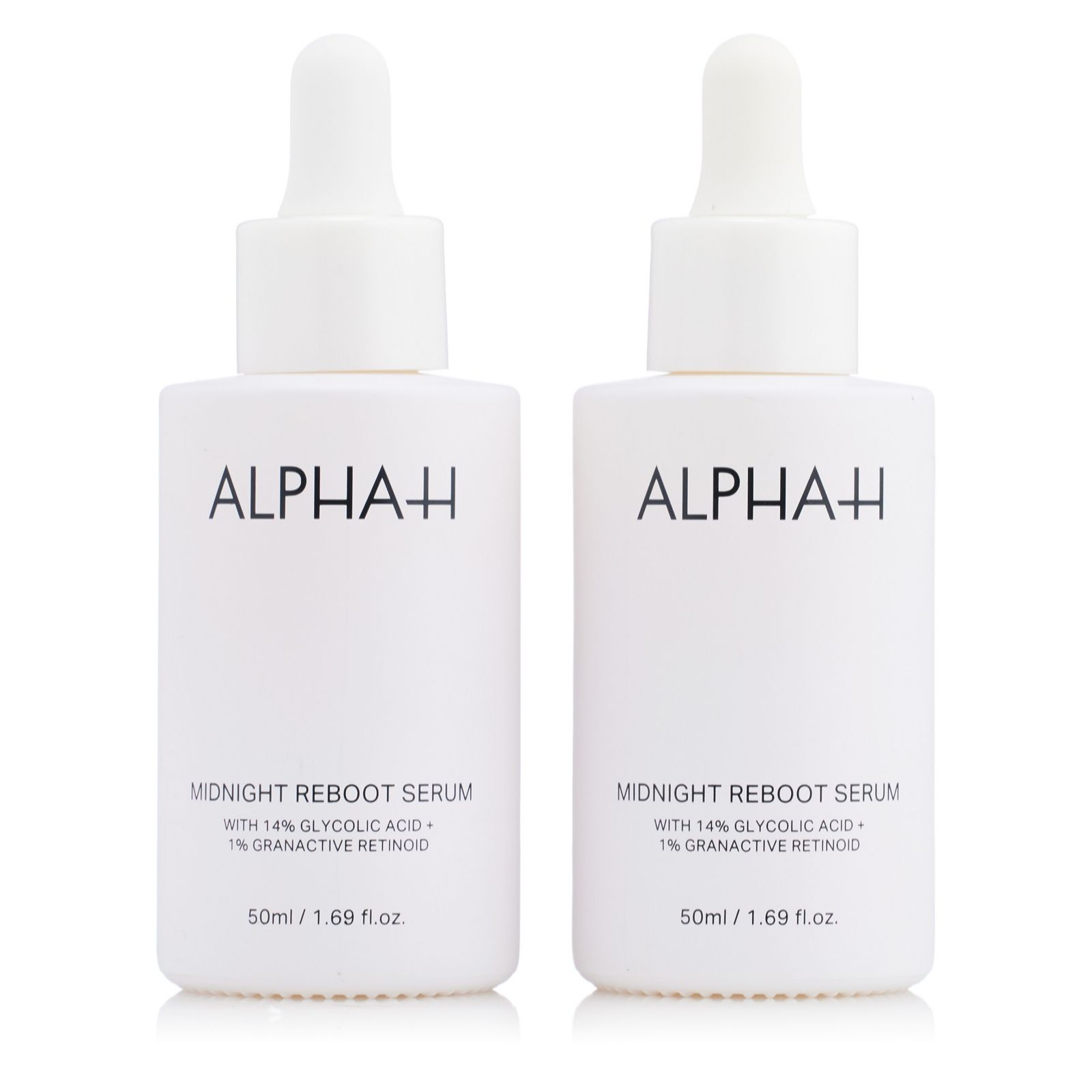 Alpha-H Midnight Reboot Serum 50ml Duo