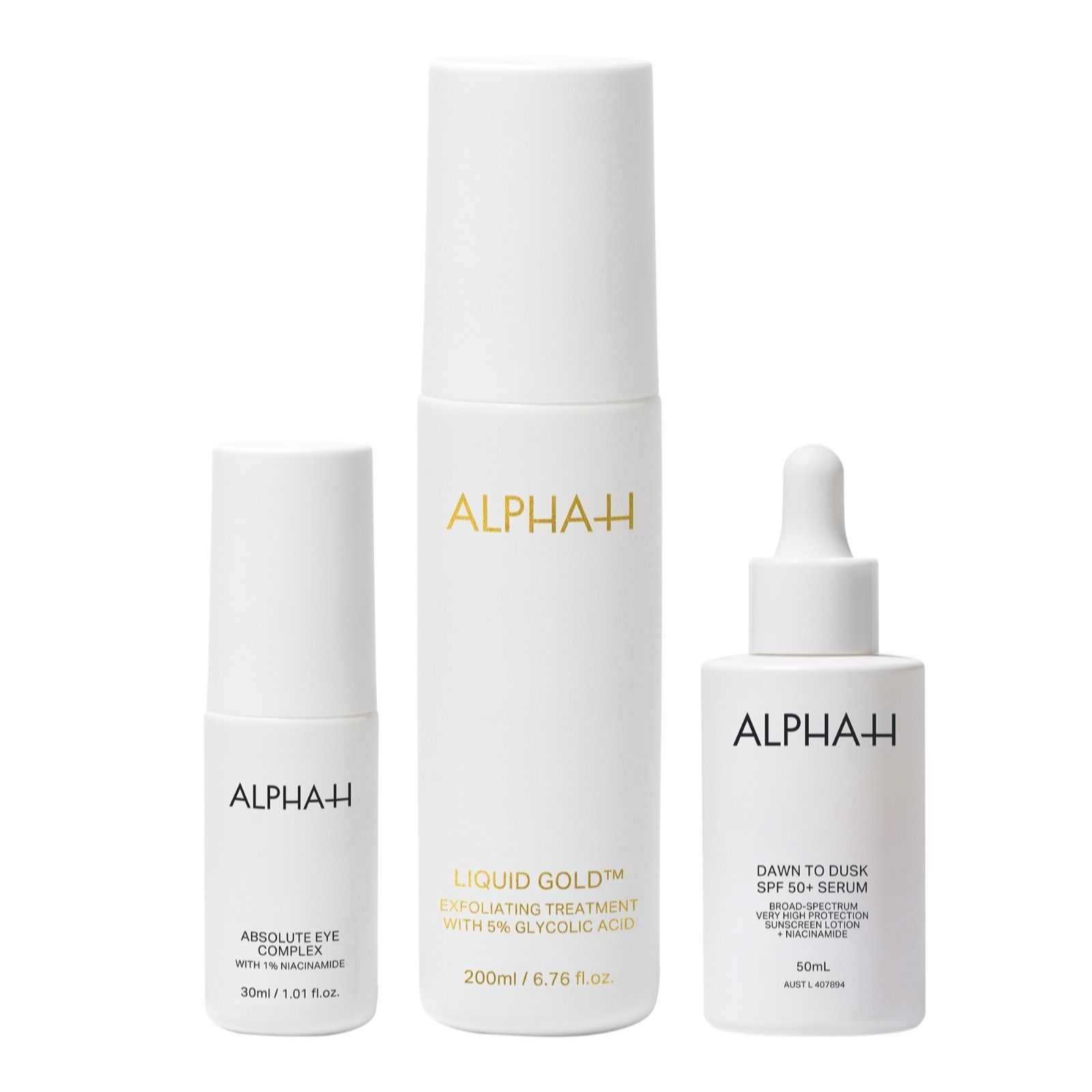 Alpha-H 3 Piece Dawn To Dusk Treatment Collection