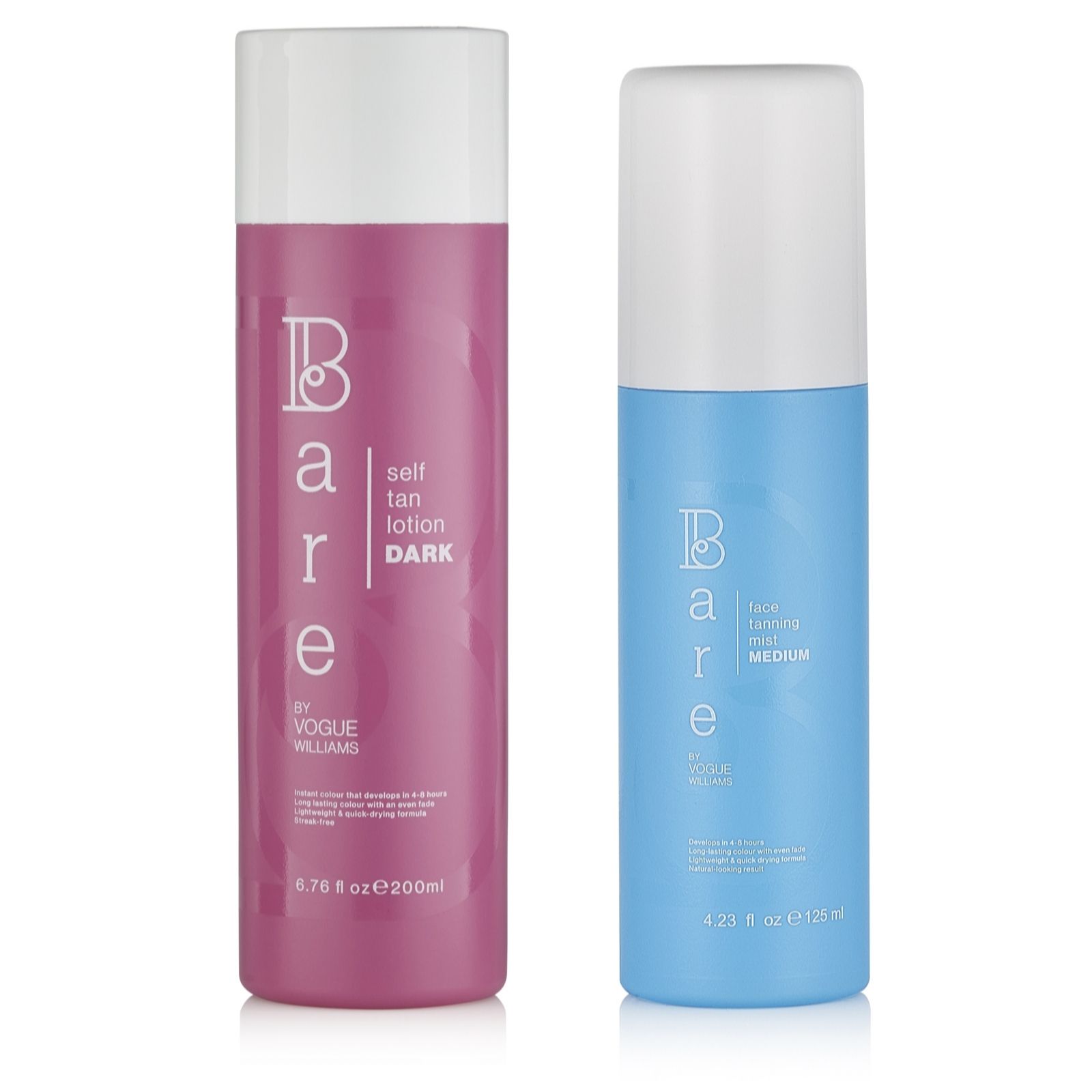 Bare By Vogue 2 Piece Lotion & Face Mist Tanning Collection