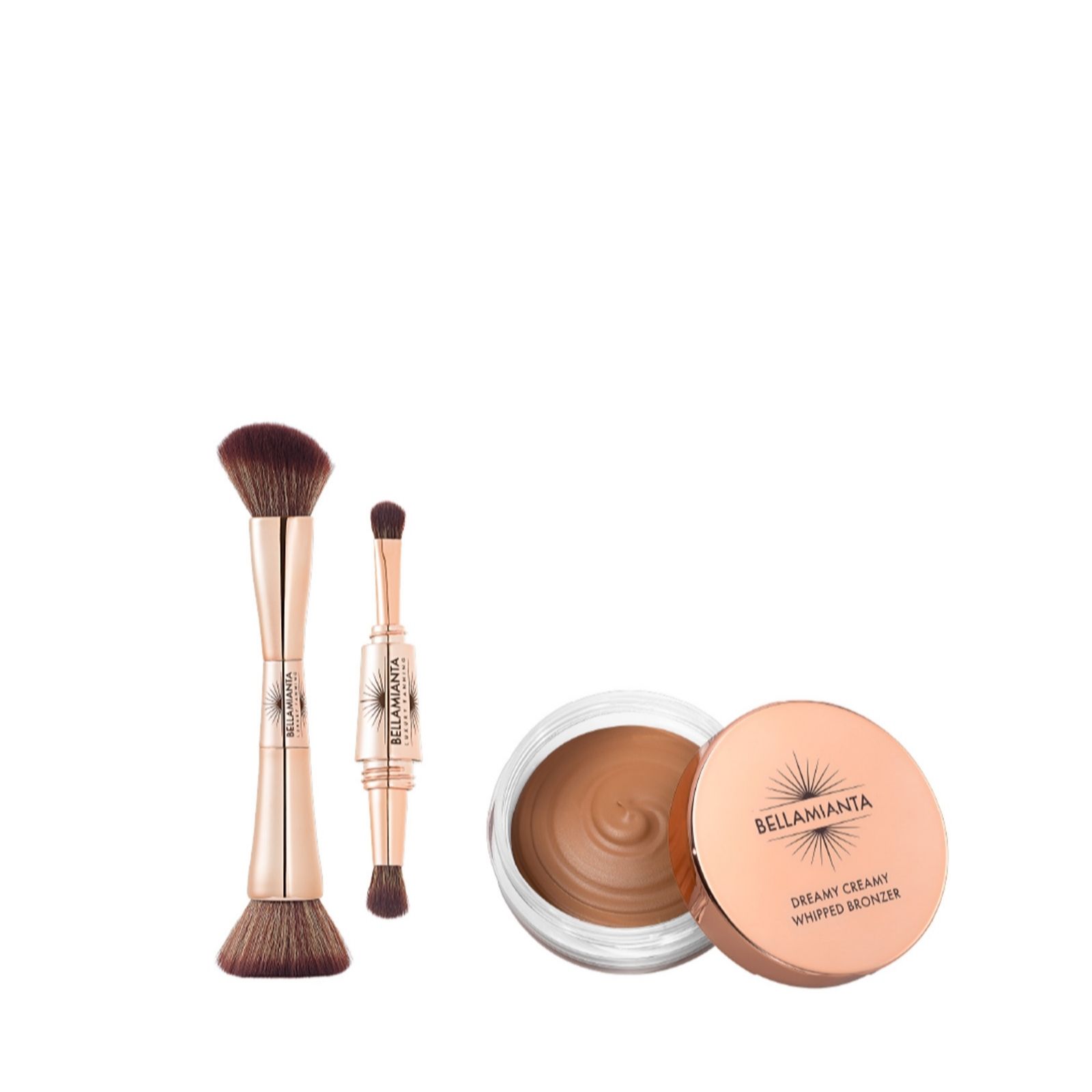 Bellamianta Whipped Bronzer & 4 in 1 Brush