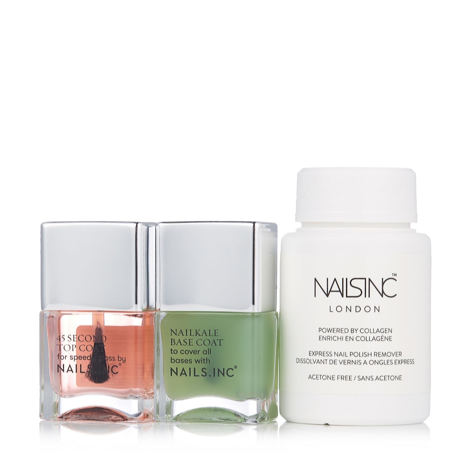 Nails Inc 3 Piece Polish Essentials Collection