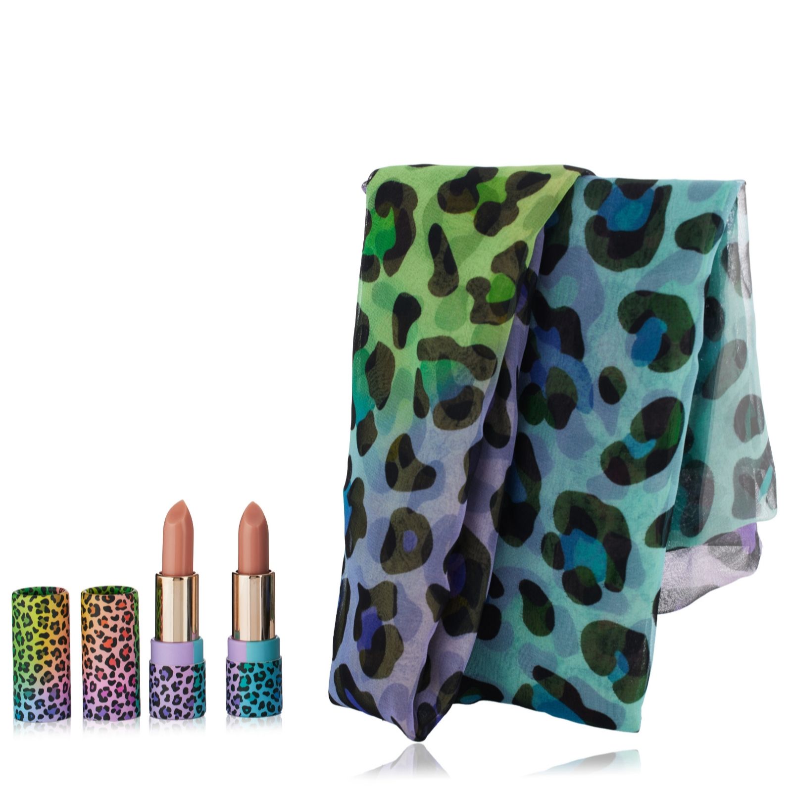 Gale Hayman Limited Edition Scarf and Lip Lift Duo