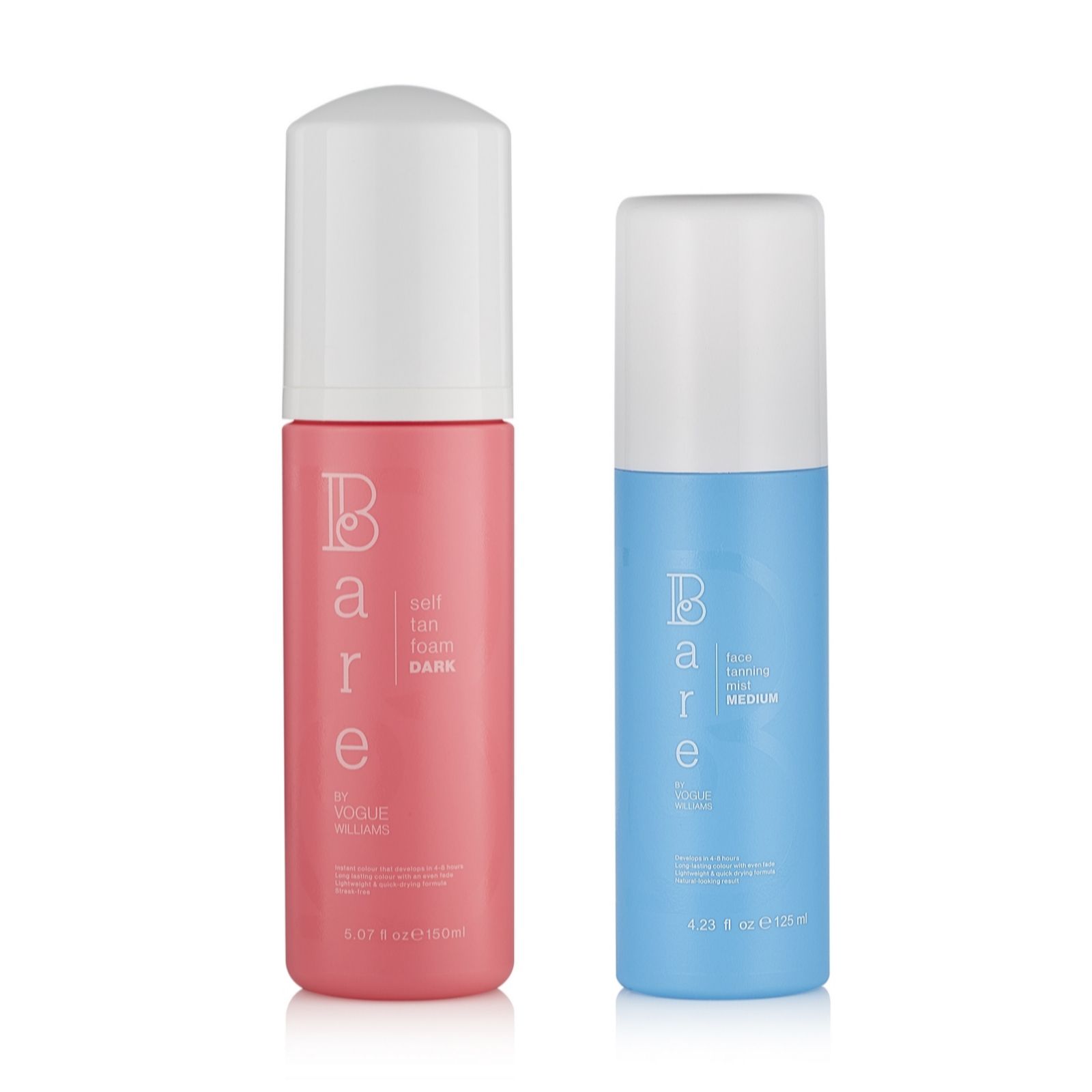 Bare By Vogue Tanning Foam & Face Mist Collection