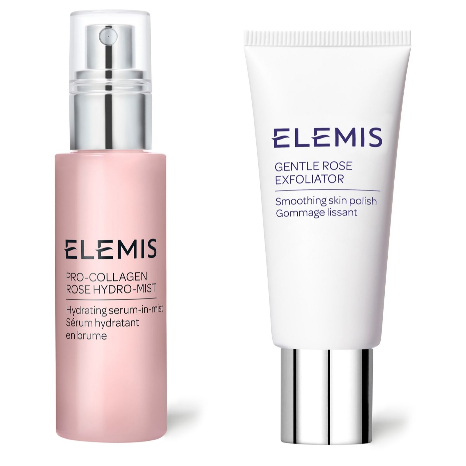 Elemis 2 Piece Rose Exfoliate & Mist Set