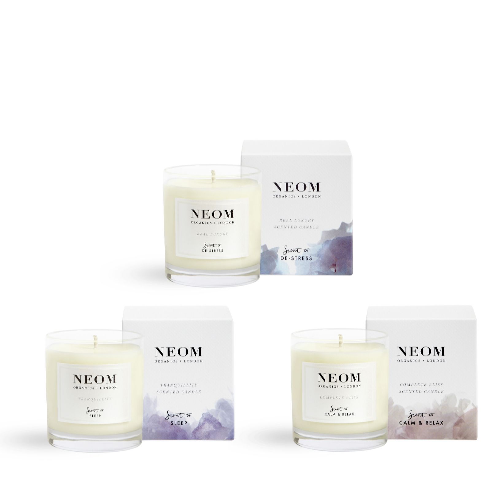 Neom 3 Piece Luxury Candle Collection