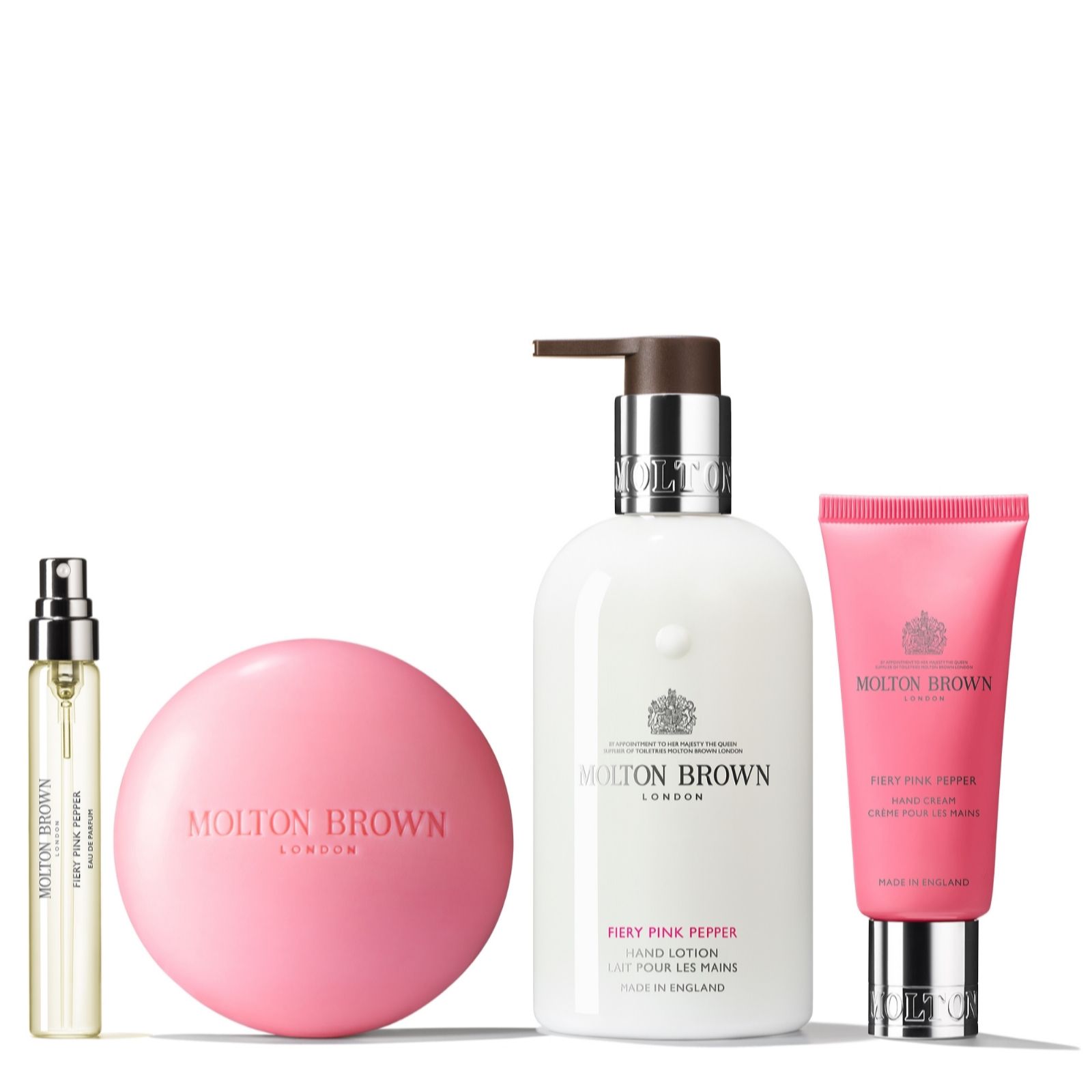 Molton Brown 4 Piece Hand and Fragrance Collection