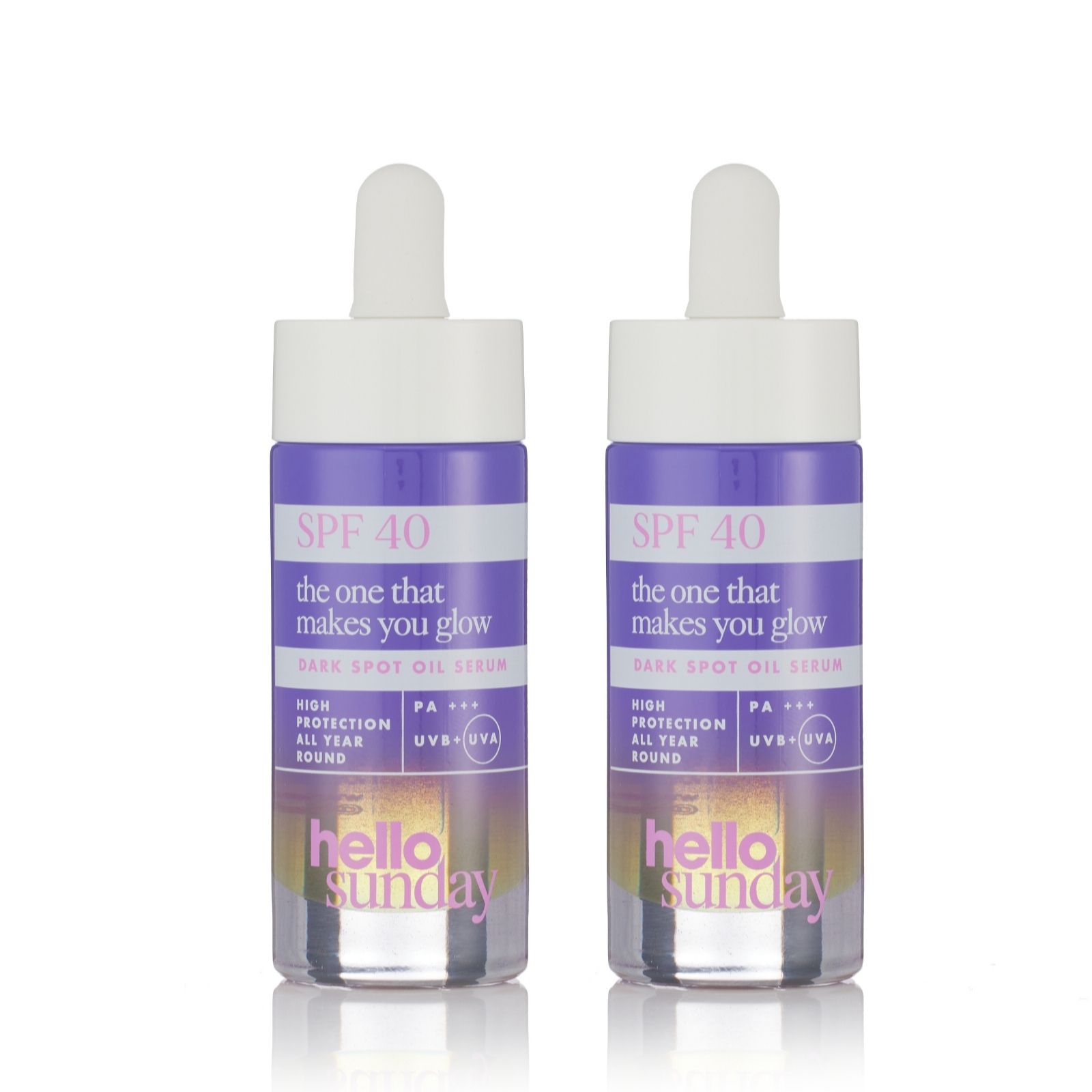 Hello Sunday Dark Spot Serum SPF 40 30ml Duo