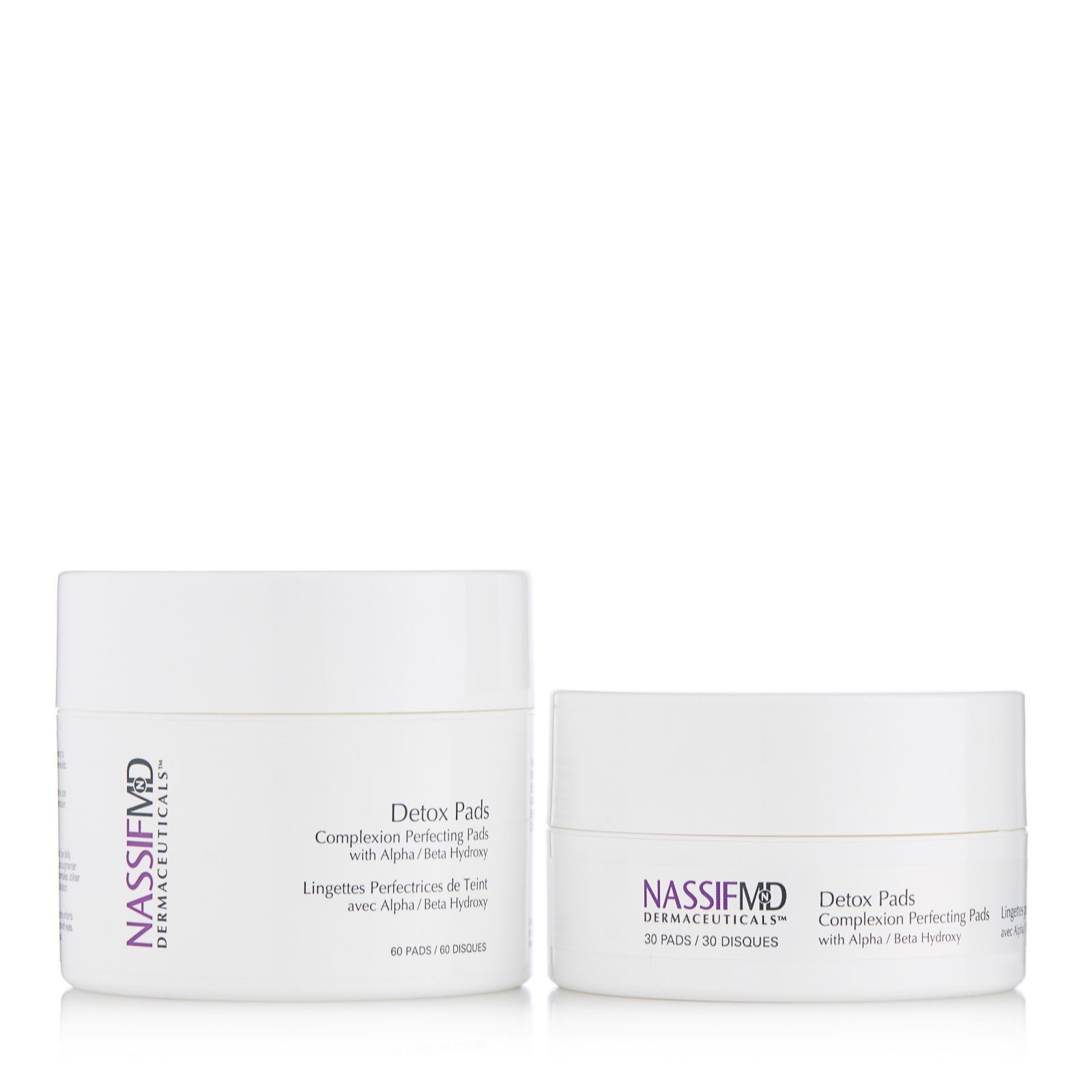 NassifMD Complexion Perfection Detox Pads Home & Away Duo