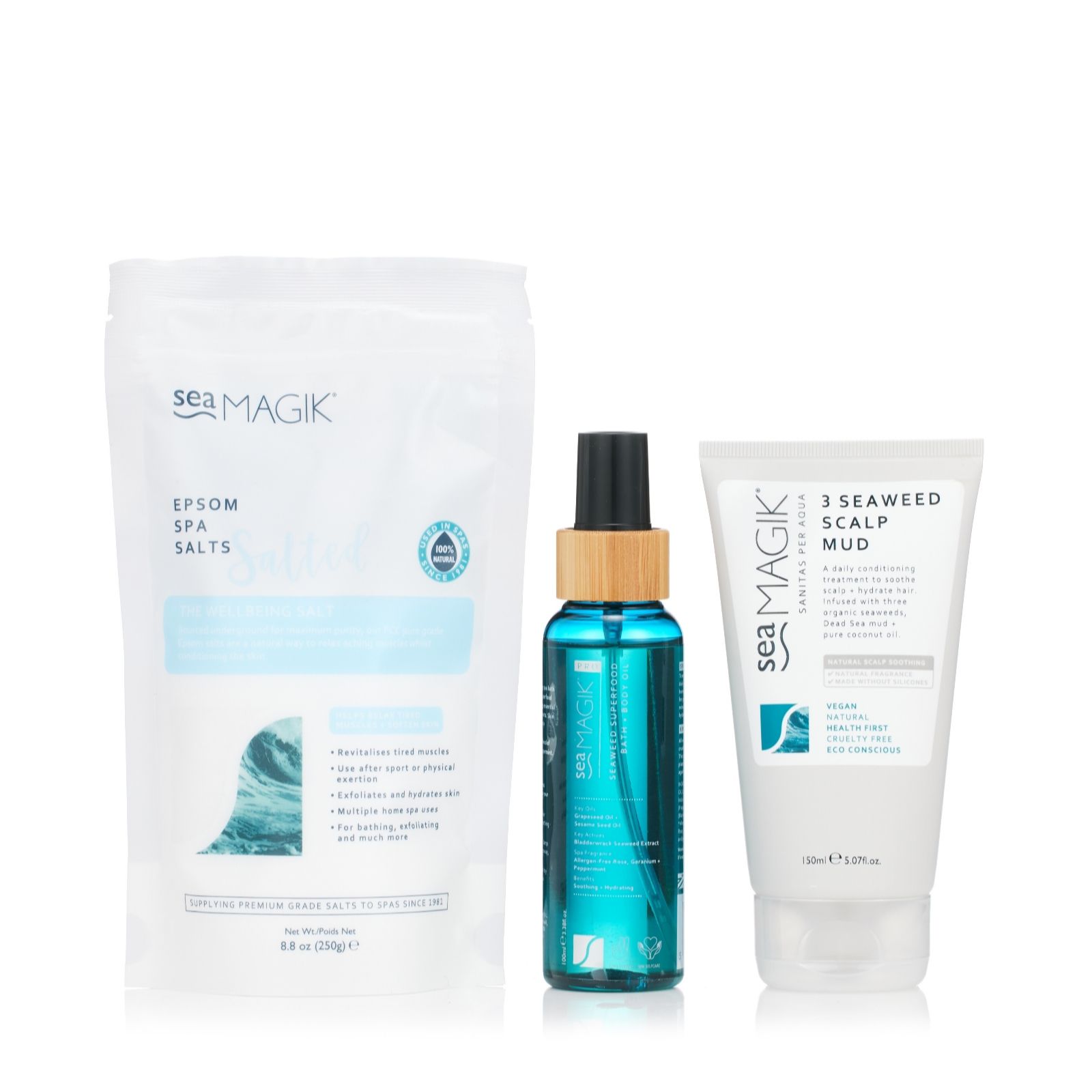 Sea Magik Superfood Seaweed Skin & Scalp Gift Collection