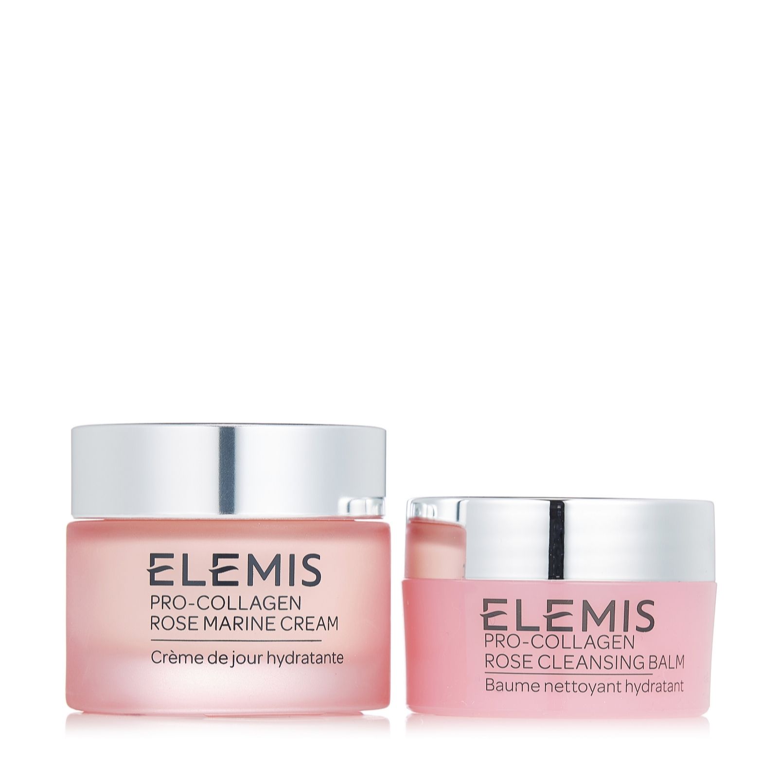 Elemis Pro-Collagen Rose Day Cream 30ml & Rose Cleansing Balm