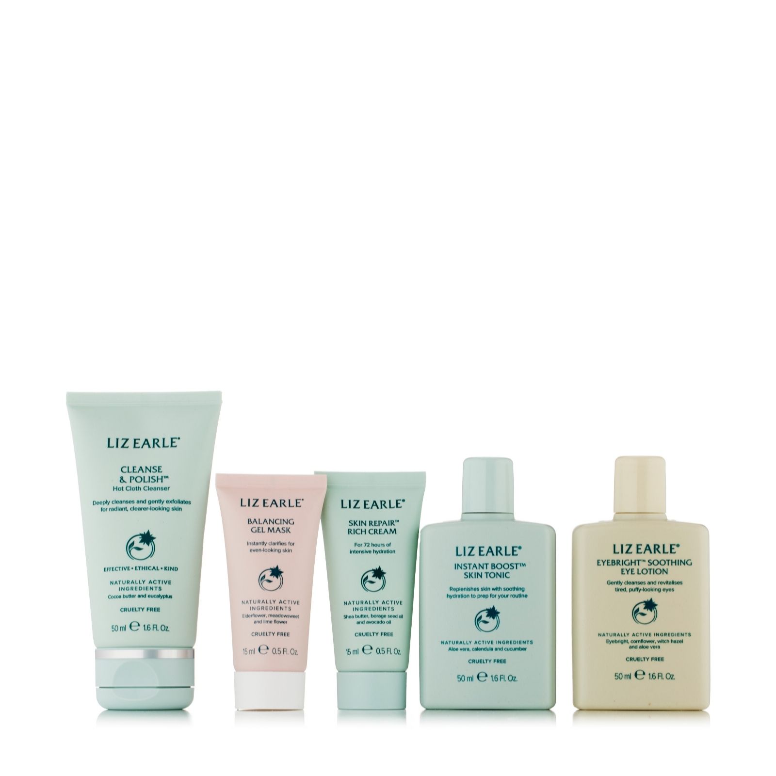 Liz Earle 5 Piece Travel Must Haves Collection