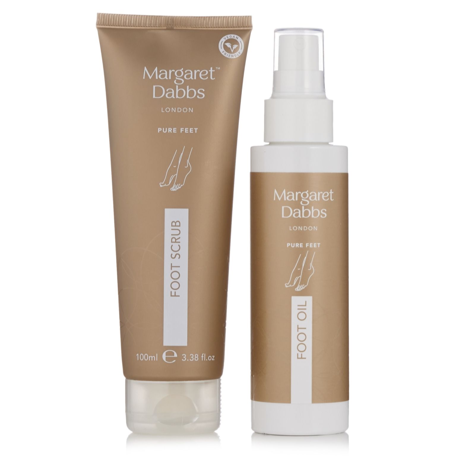 Margaret Dabbs London PURE Foot Oil & Foot Scrub