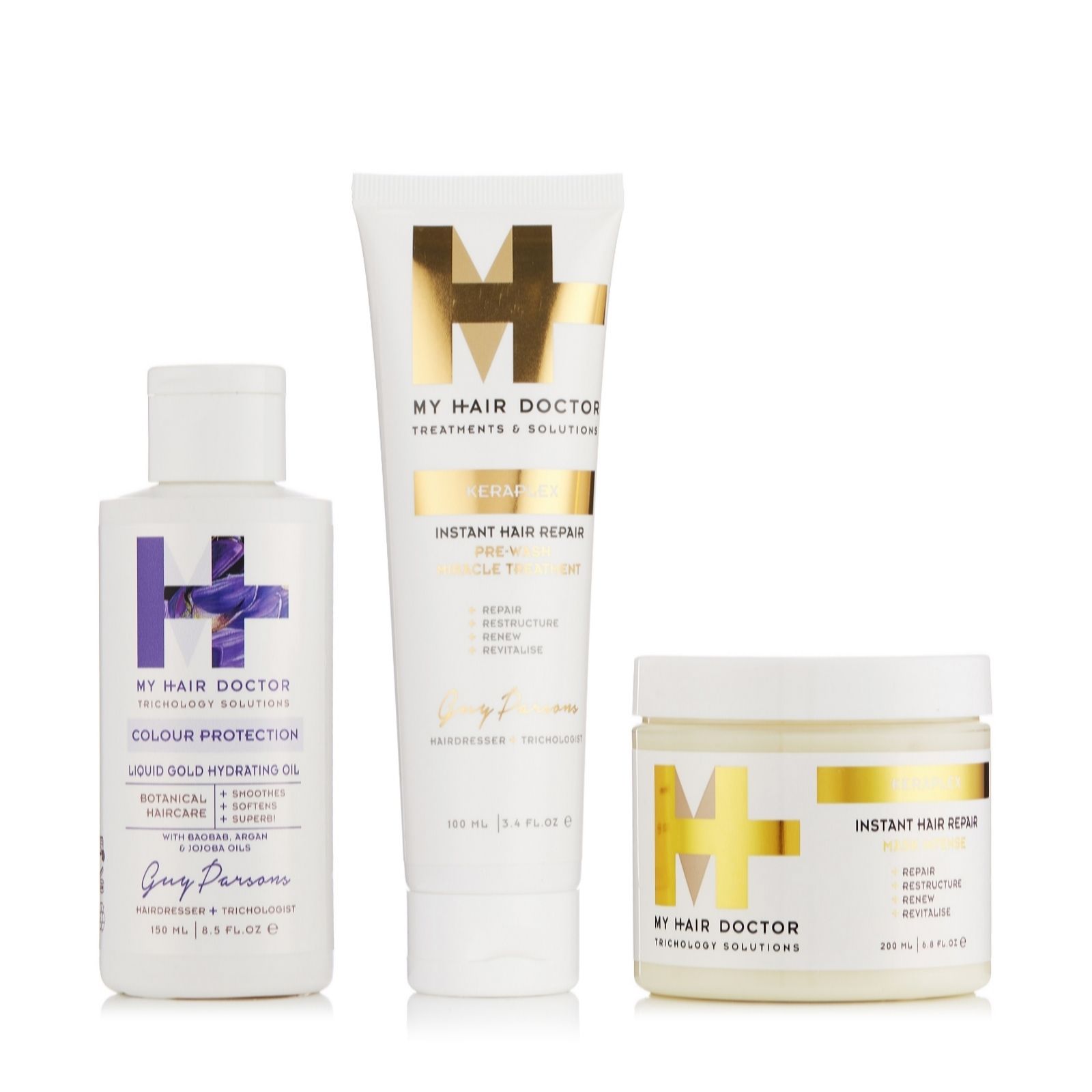 My Hair Doctor 3 Piece Hydrating Treatment Collection