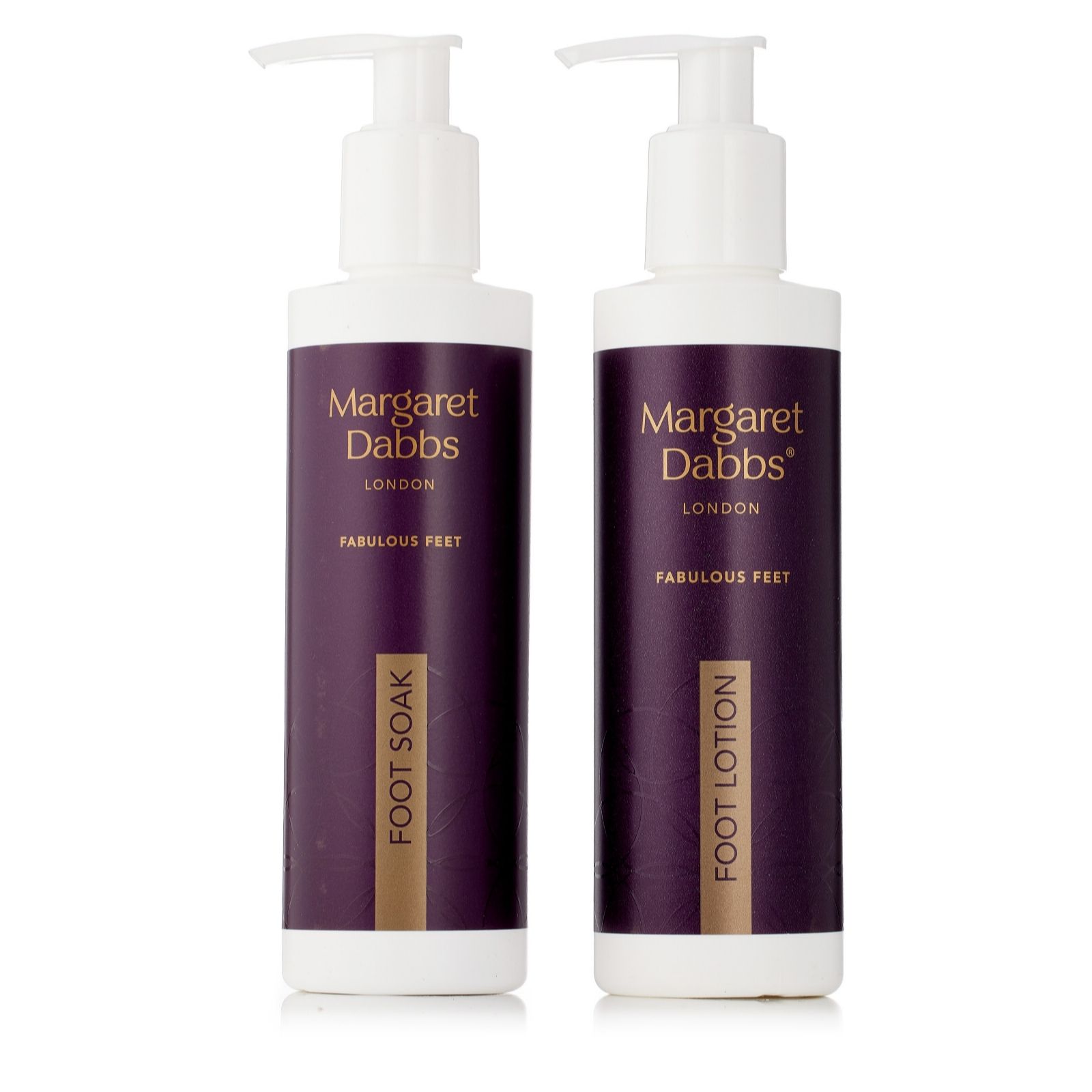 Margaret Dabbs London Hydrating Foot Lotion 200ml & Foot Soak 200ml