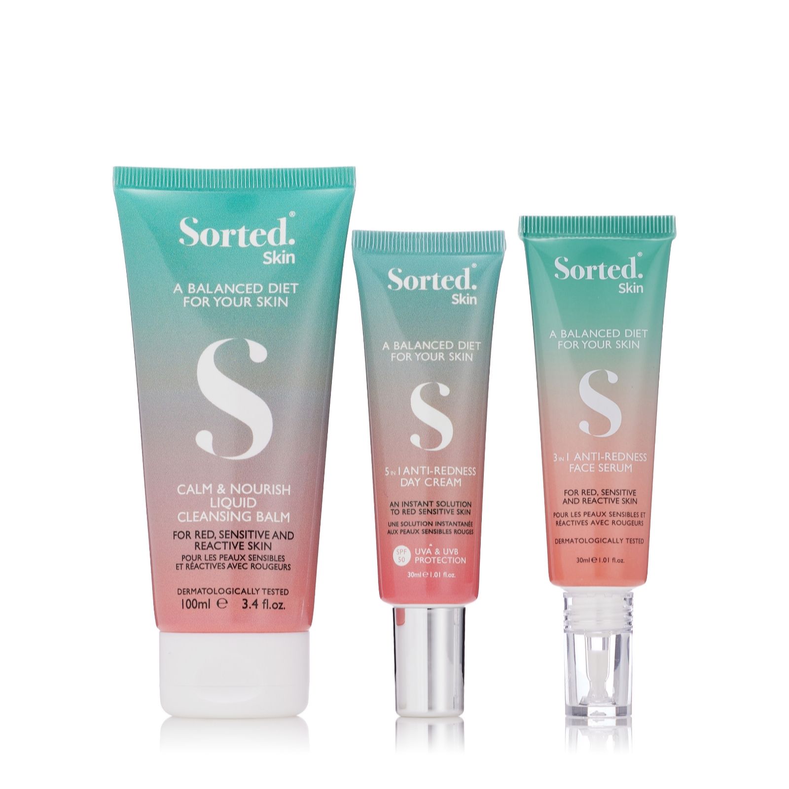 S Sorted Sorted Skin 5 In 1 Anti-Redness Cc Cream Spf50 Colour Correcting Formula For Hypersensitive And Redness Prone Skin, Suitable For All Skin Types 1 X - Image 3