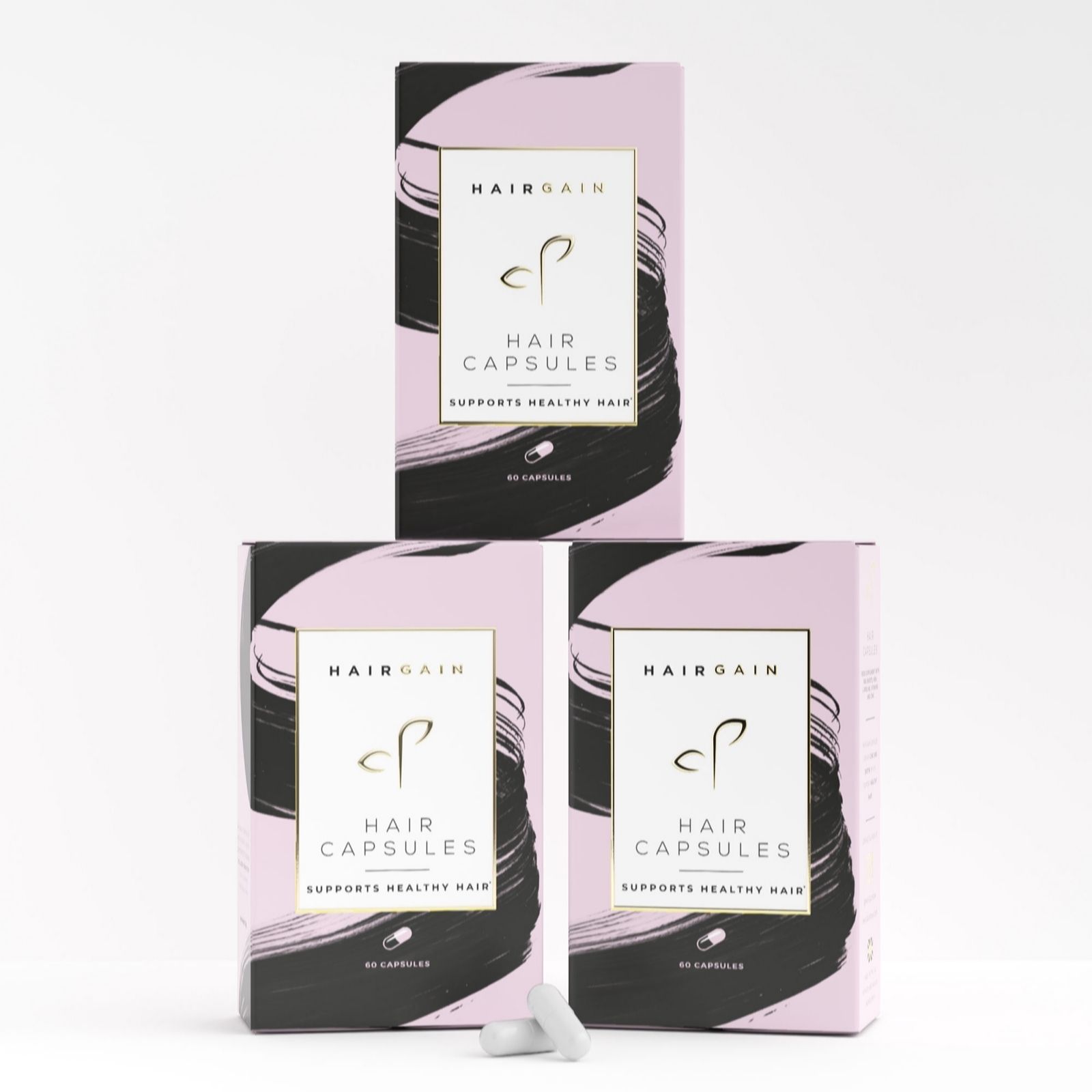 Hairgain Hair Gain Capsules 3 X 60 Capsules 3 Month Supply - Image 2
