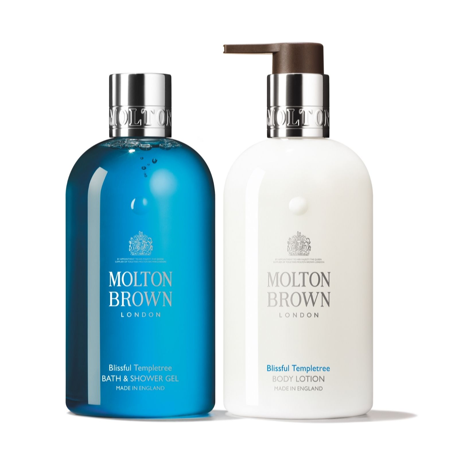 Molton Brown 2 Piece Blissful Templetree Bath & Body 300ml Set