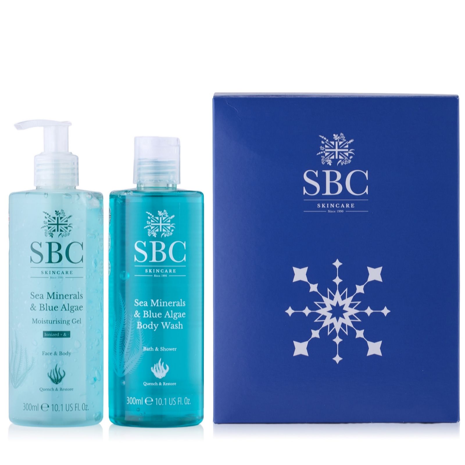 Sbc Blue Shower & Soothe Gift Duo