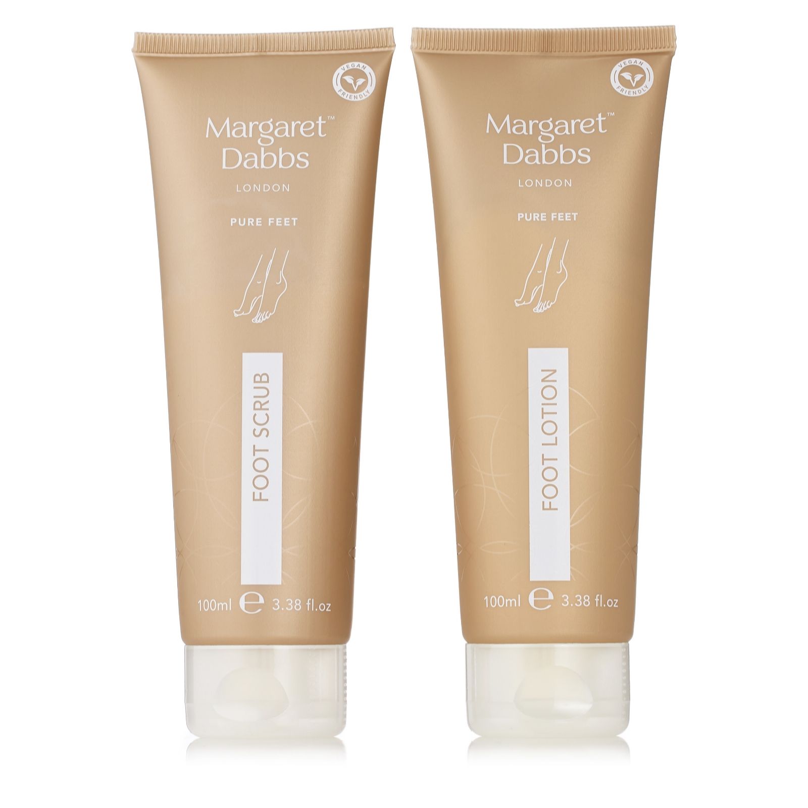 Margaret Dabbs London Pure Restorative Foot Lotion & Natural Foot S...