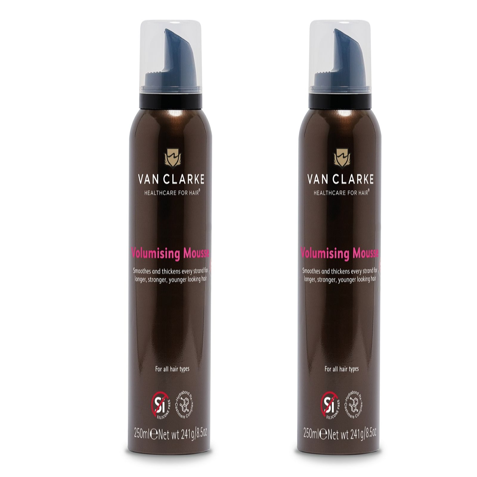 Michael Van Clarke Volumising Mousse 200ml Duo