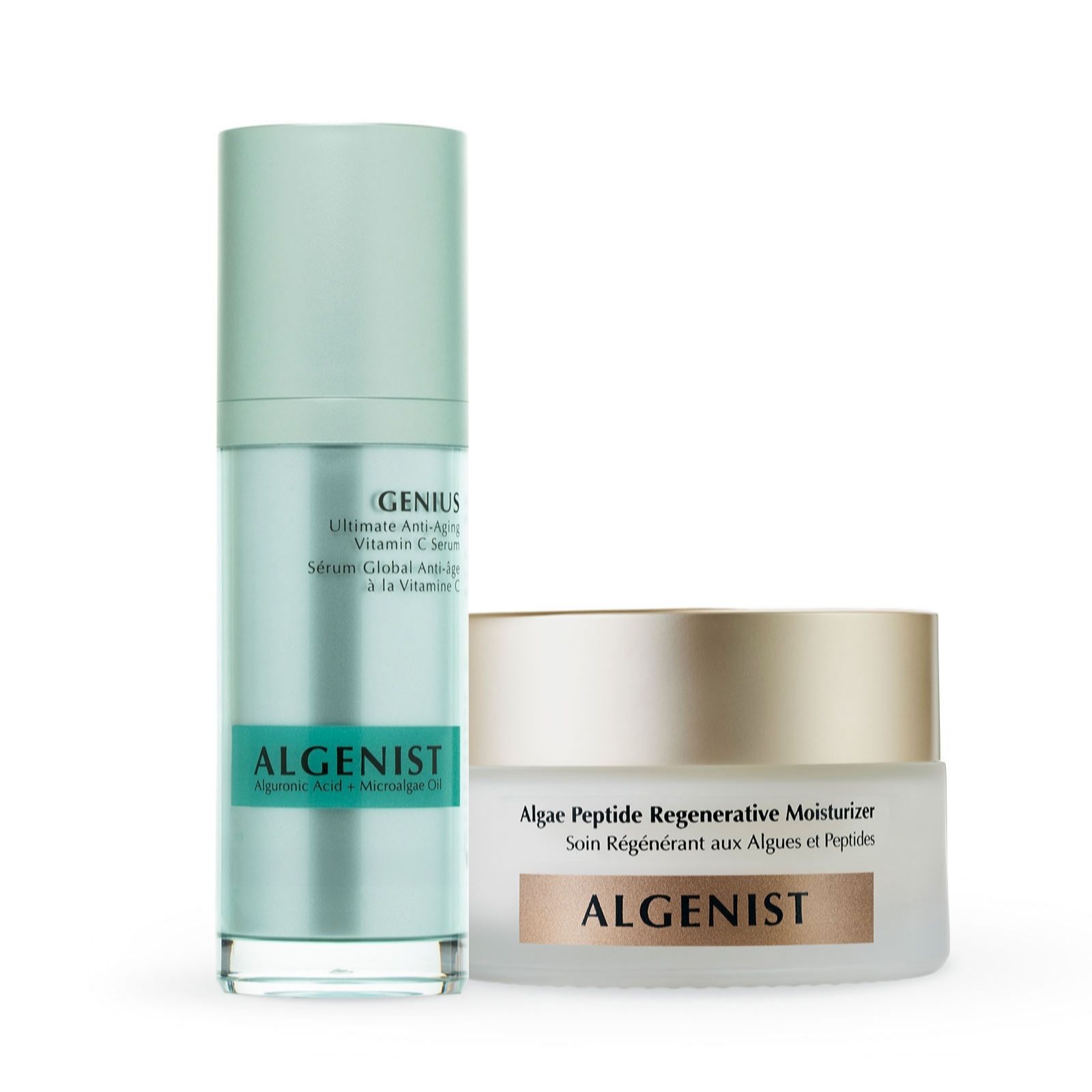 Algenist Regenerative Peptide Moisturiser & Vitamin C+ Serum